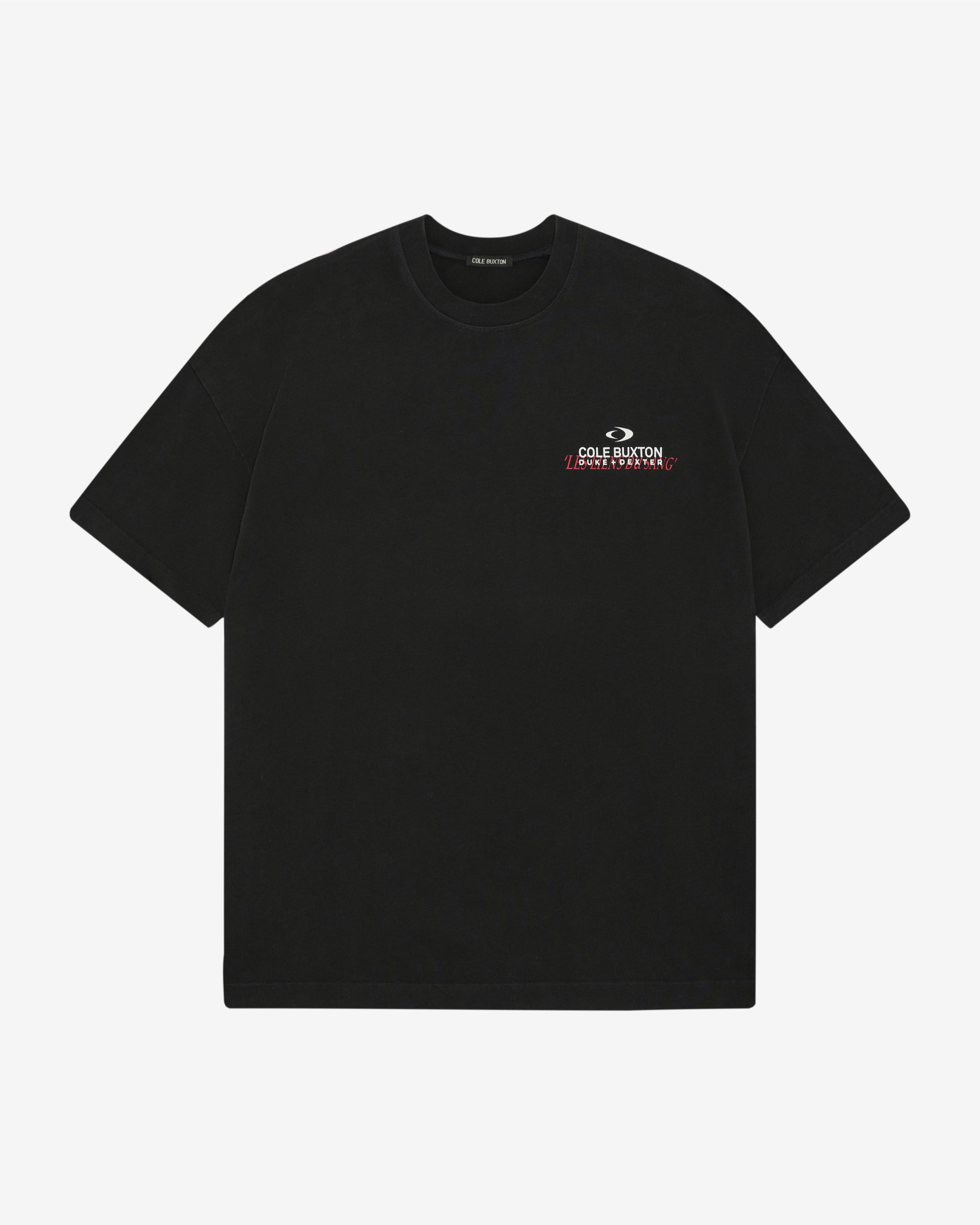 D+D EMBLEM T-SHIRT - VINTAGE BLACK