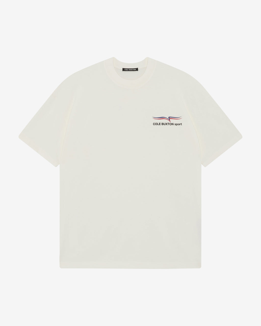 COLE BUXTON SPORT T-SHIRT - VINTAGE WHITE