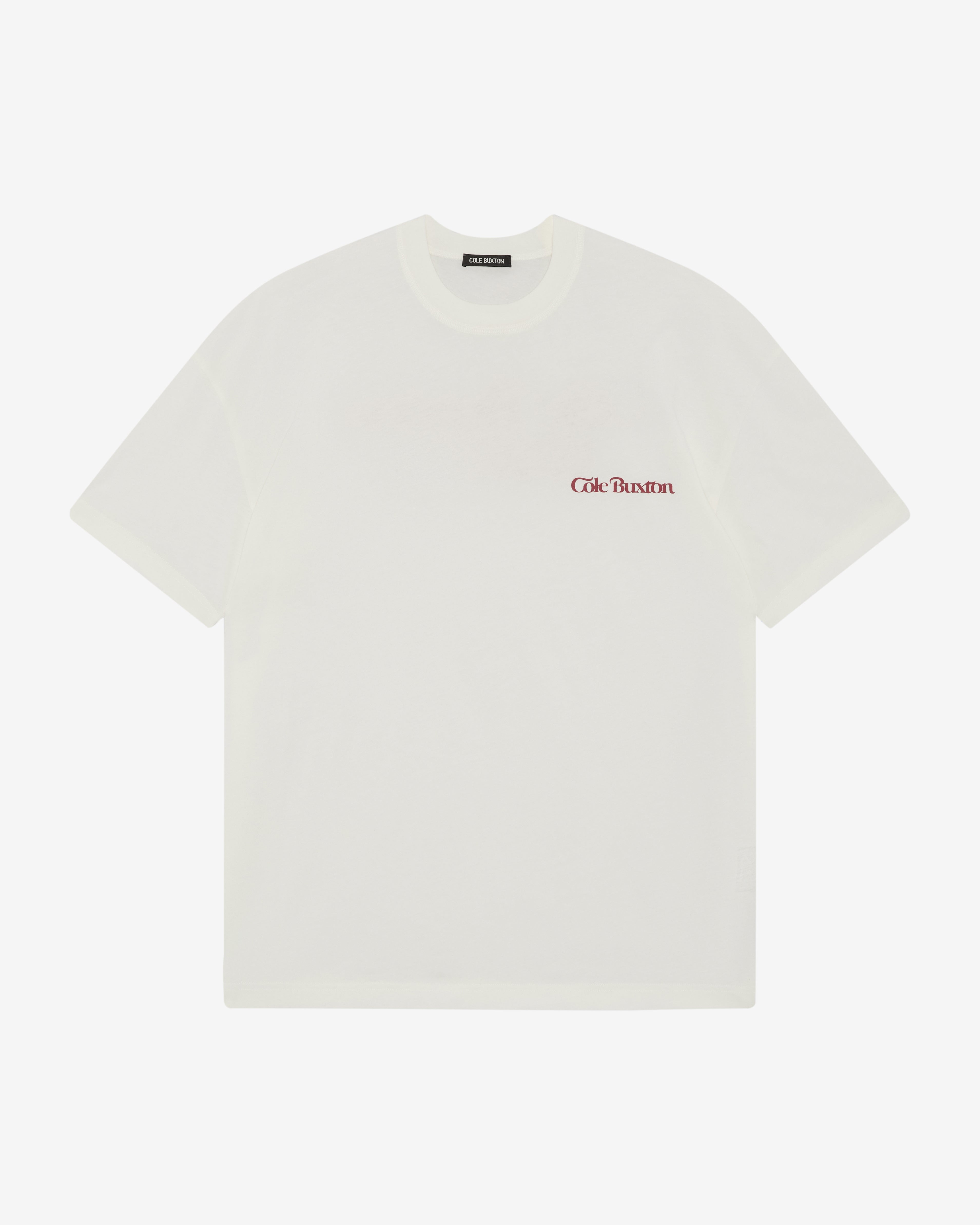 RODEO PRO T-SHIRT - VINTAGE WHITE/RED