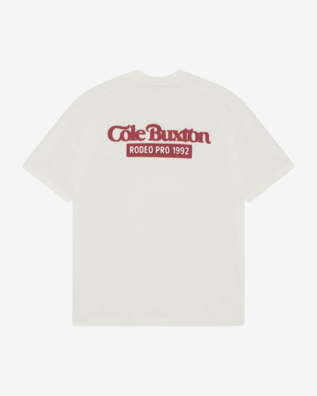 RODEO PRO T-SHIRT - VINTAGE WHITE/RED