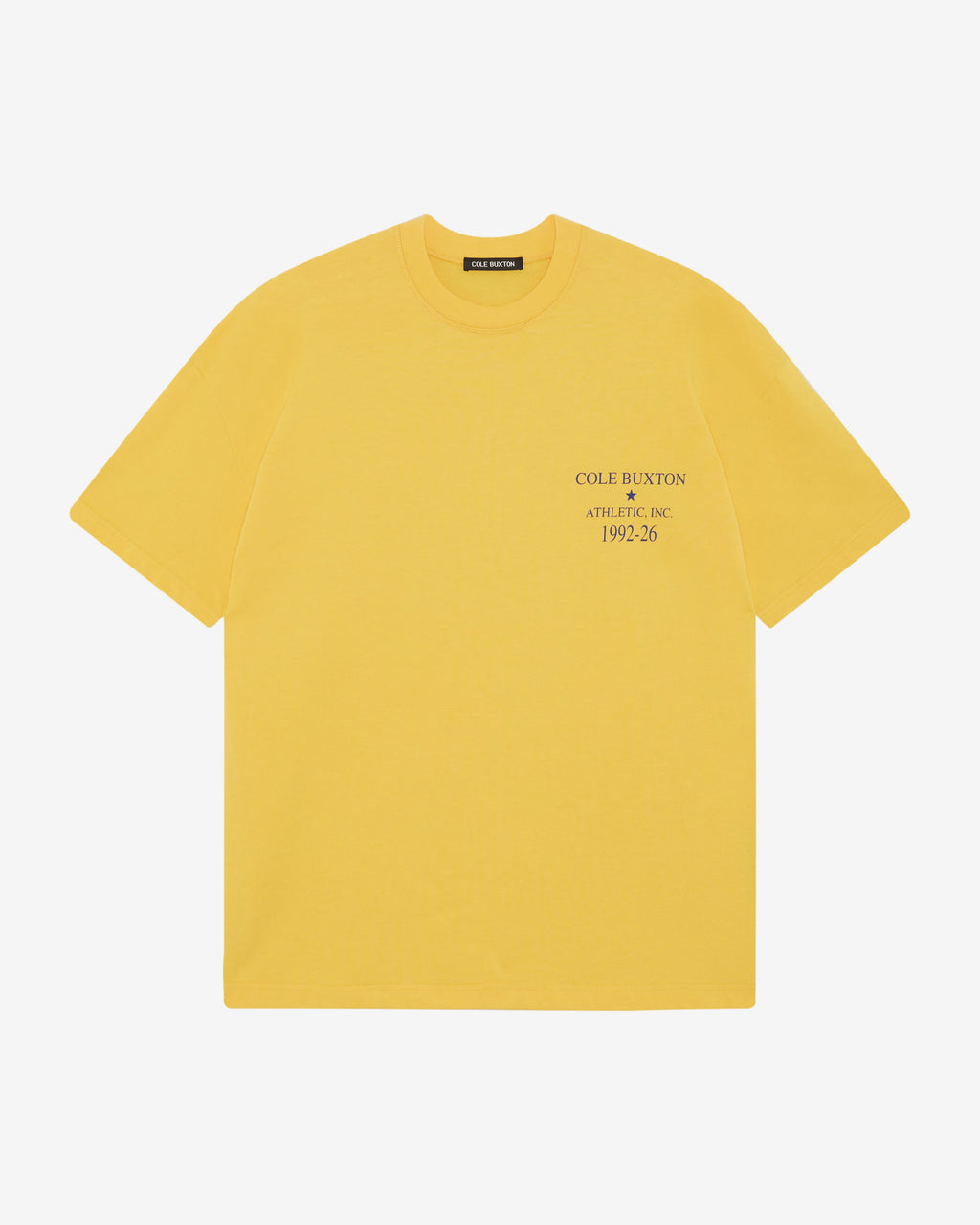 ATHLETIC INC T-SHIRT - GELB