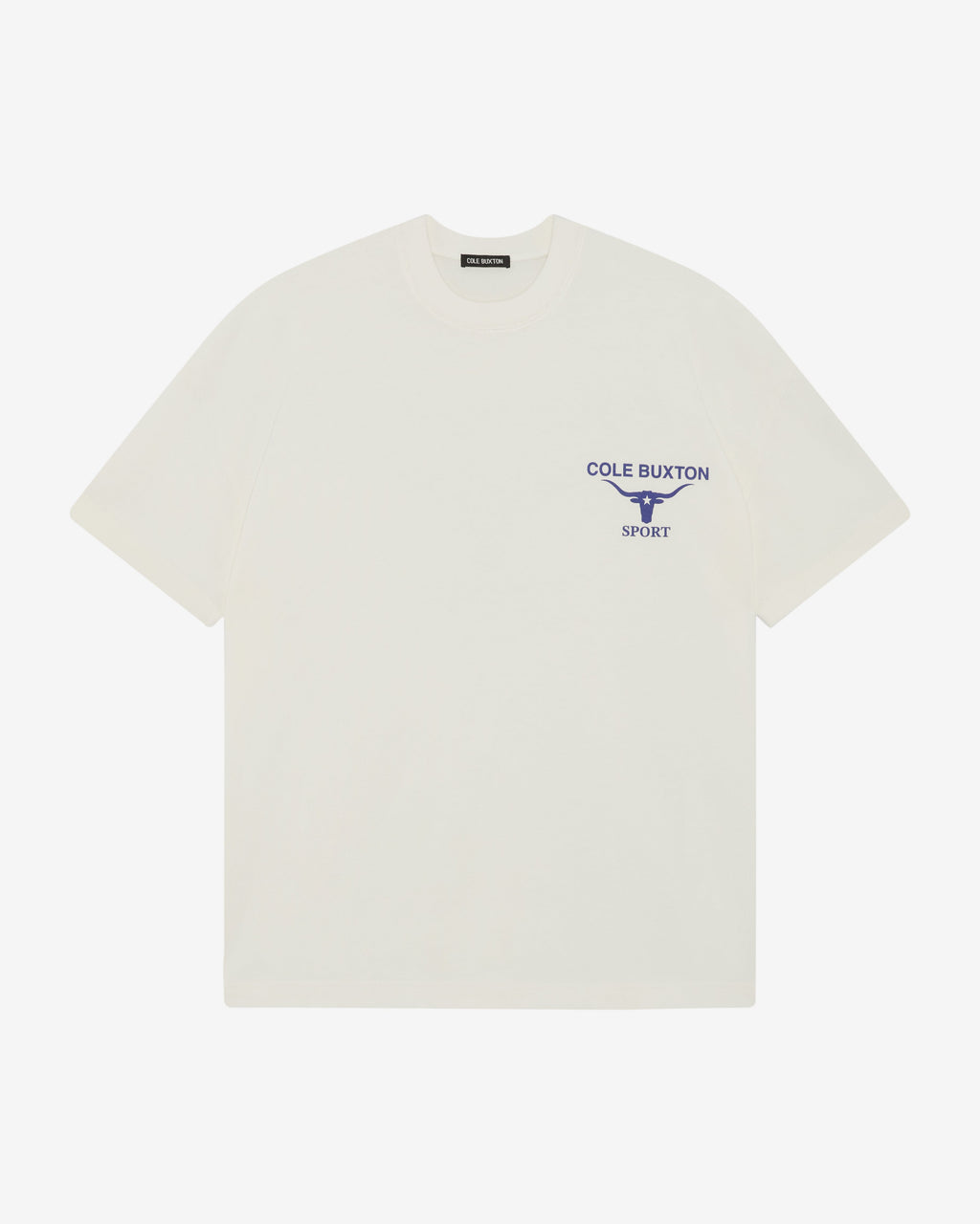 LONGHORN T-SHIRT - VINTAGE WHITE