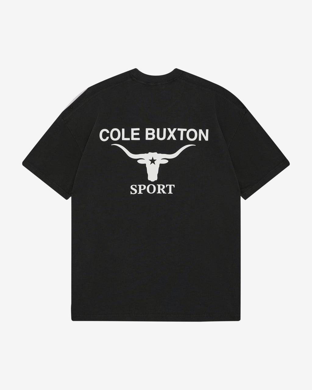LONGHORN T-SHIRT - VINTAGE BLACK