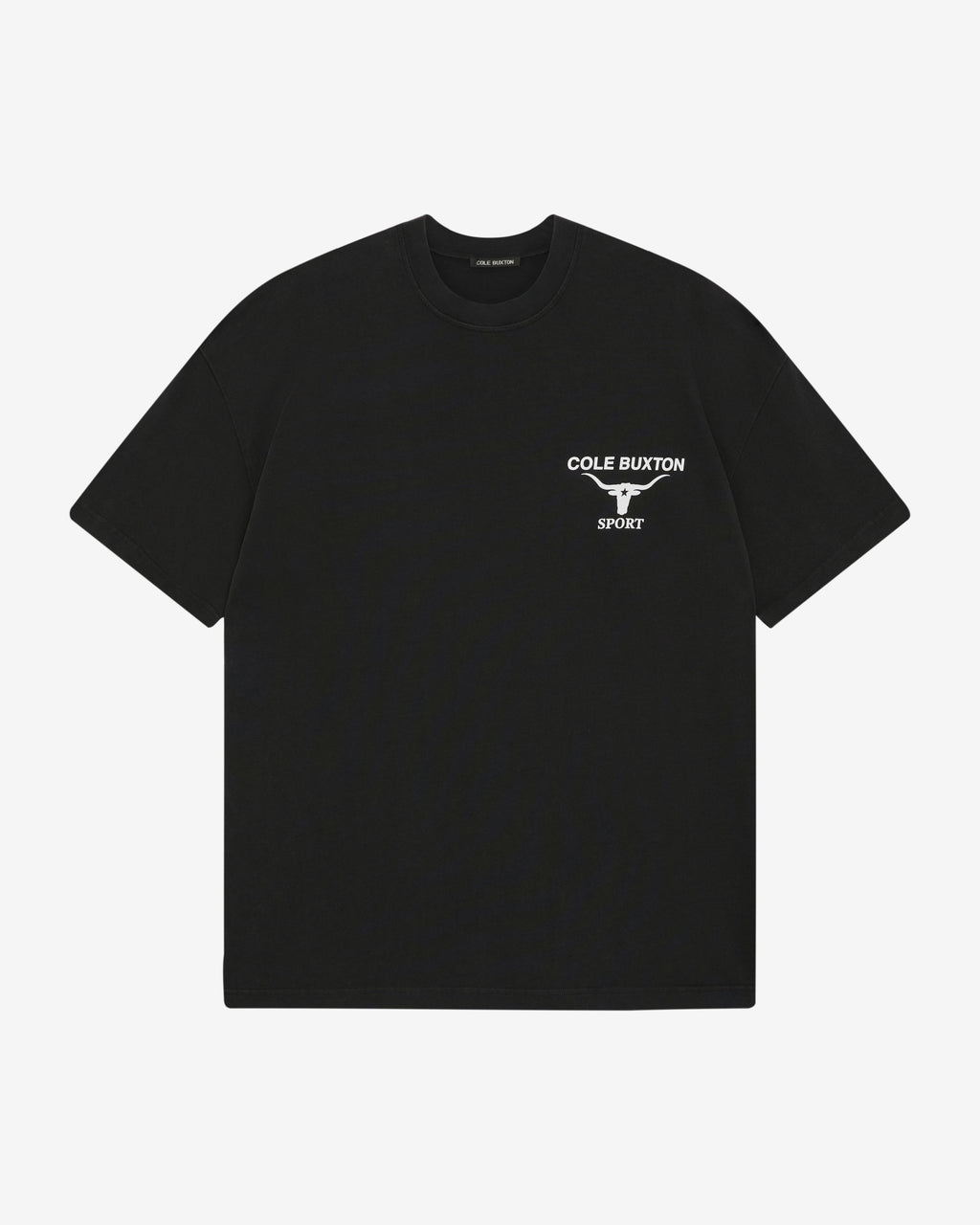 LONGHORN T-SHIRT - VINTAGE BLACK