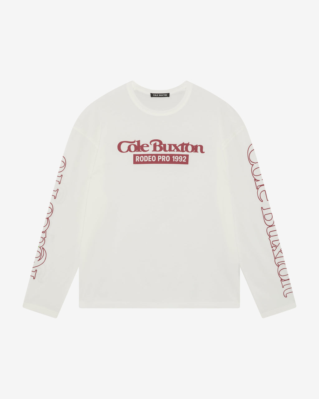 RODEO PRO LONGSLEEVE - VINTAGE WHITE/RED