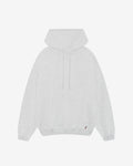 CB TAB HOODIE - LIGHT GREY MARL