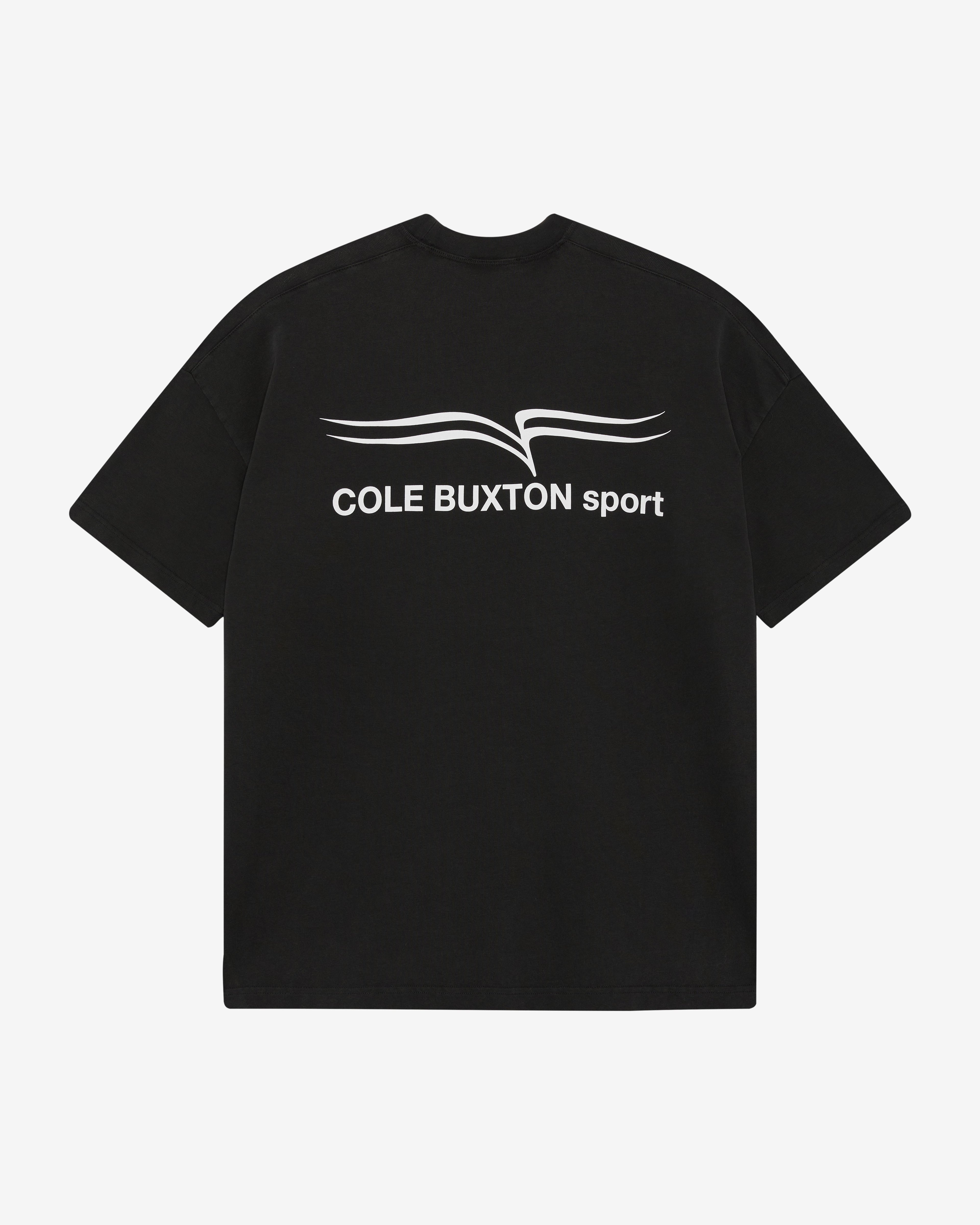COLE BUXTON SPORT T-SHIRT - VINTAGE BLACK