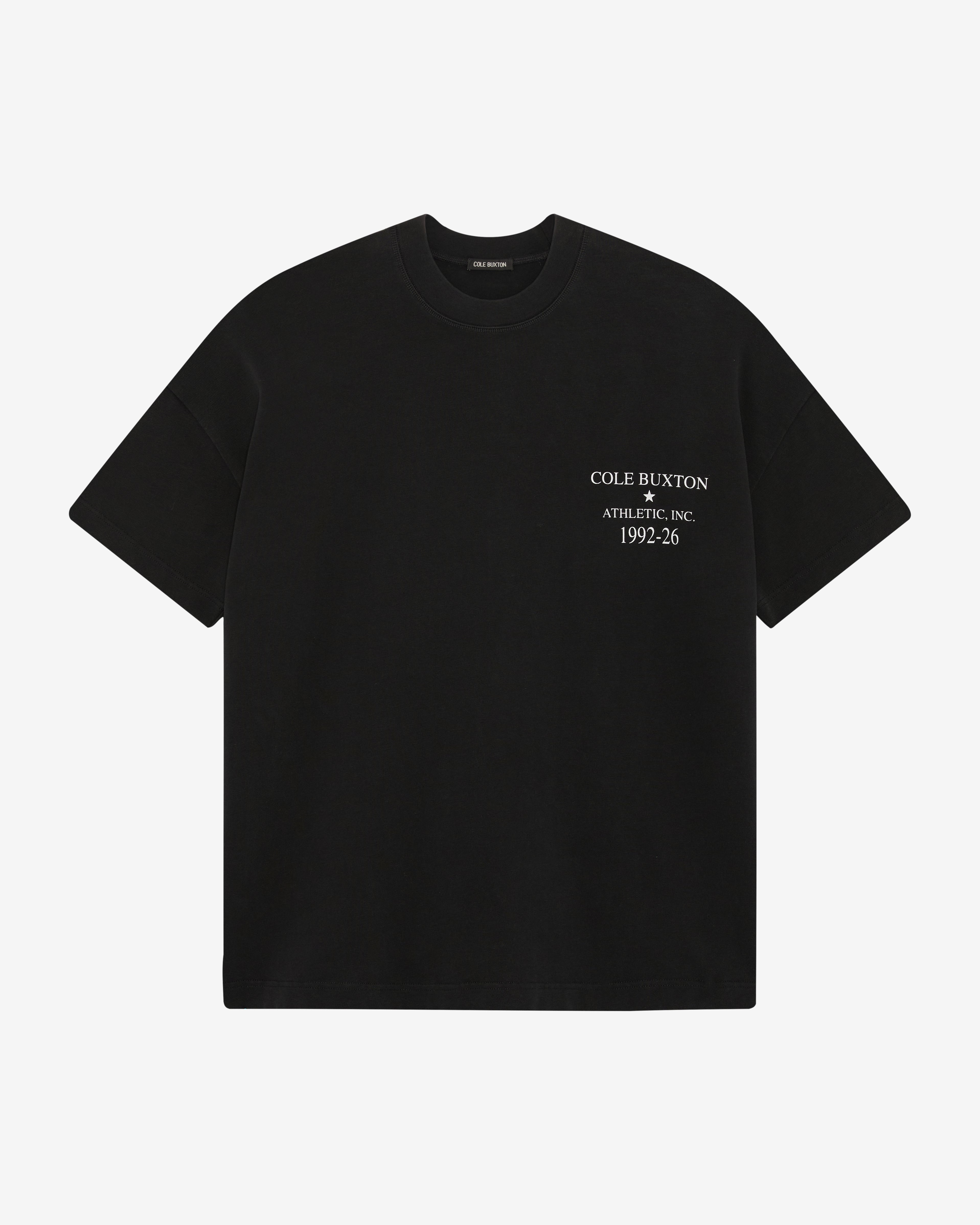 ATHLETIC INC T-SHIRT - VINTAGE BLACK