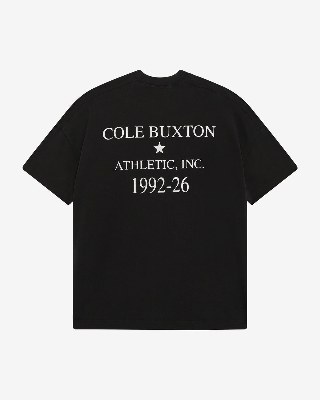 ATHLETIC INC T-SHIRT - VINTAGE BLACK