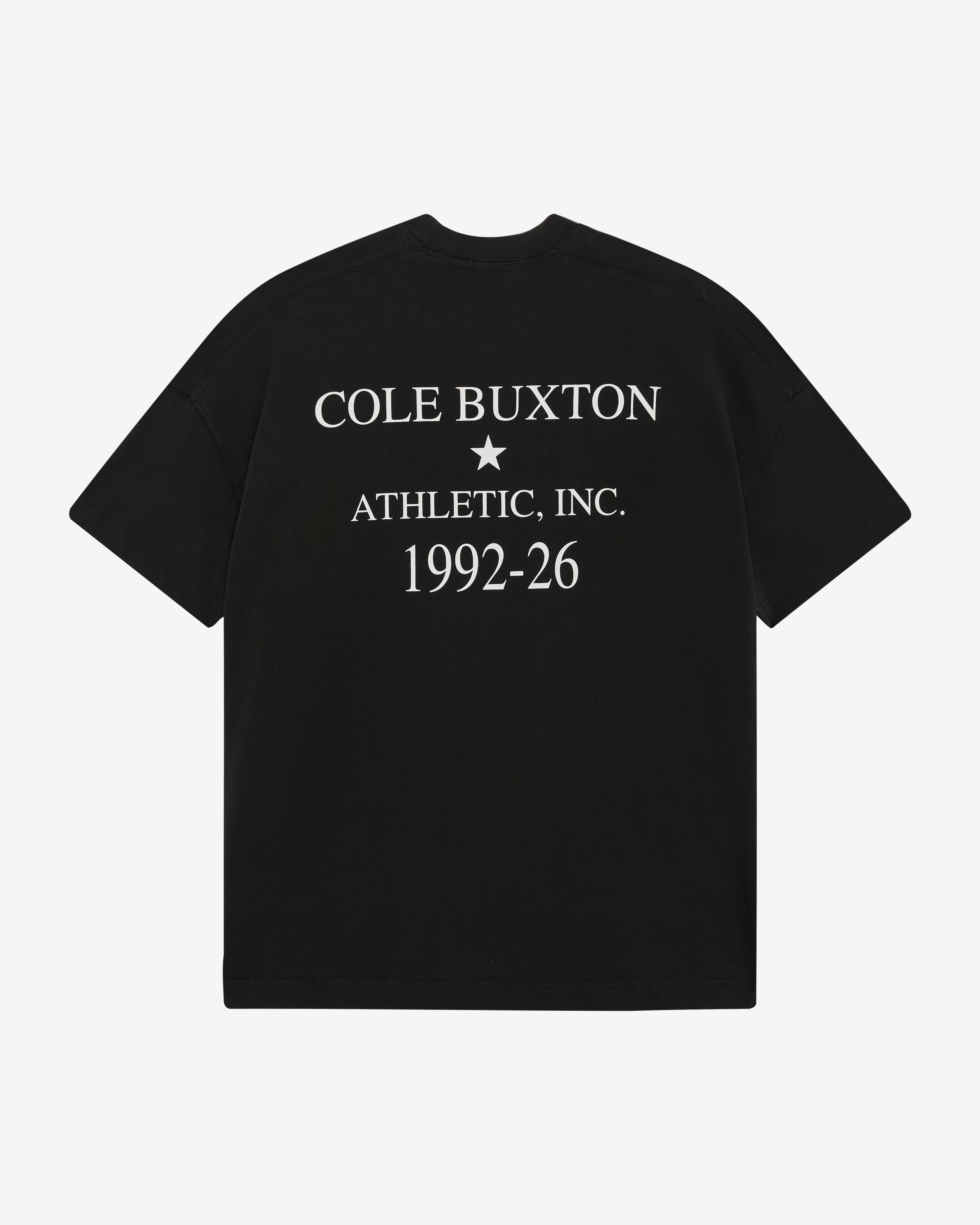 ATHLETIC INC T-SHIRT - VINTAGE BLACK