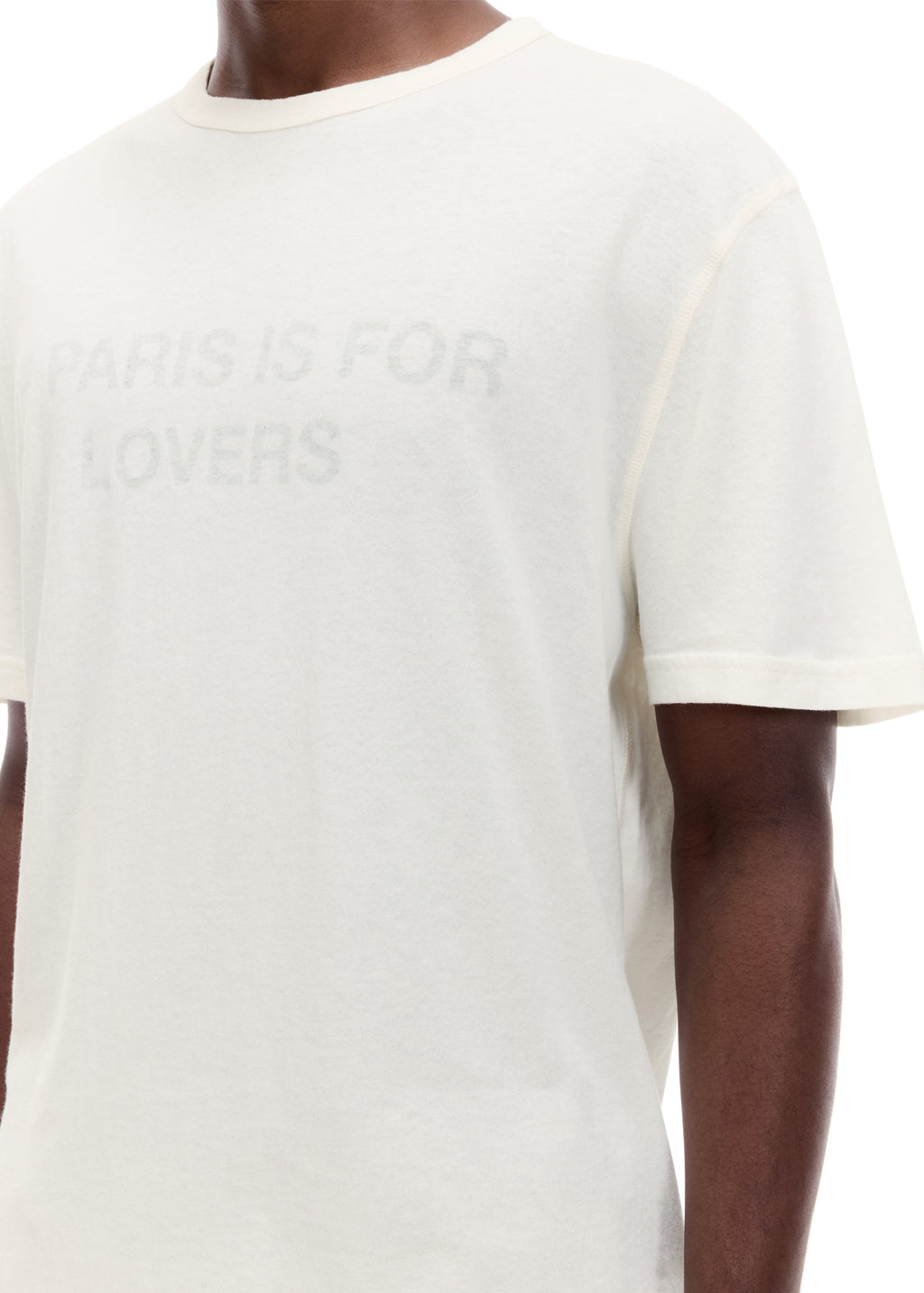 PARIS TEXAS T-SHIRT - VINTAGE WHITE