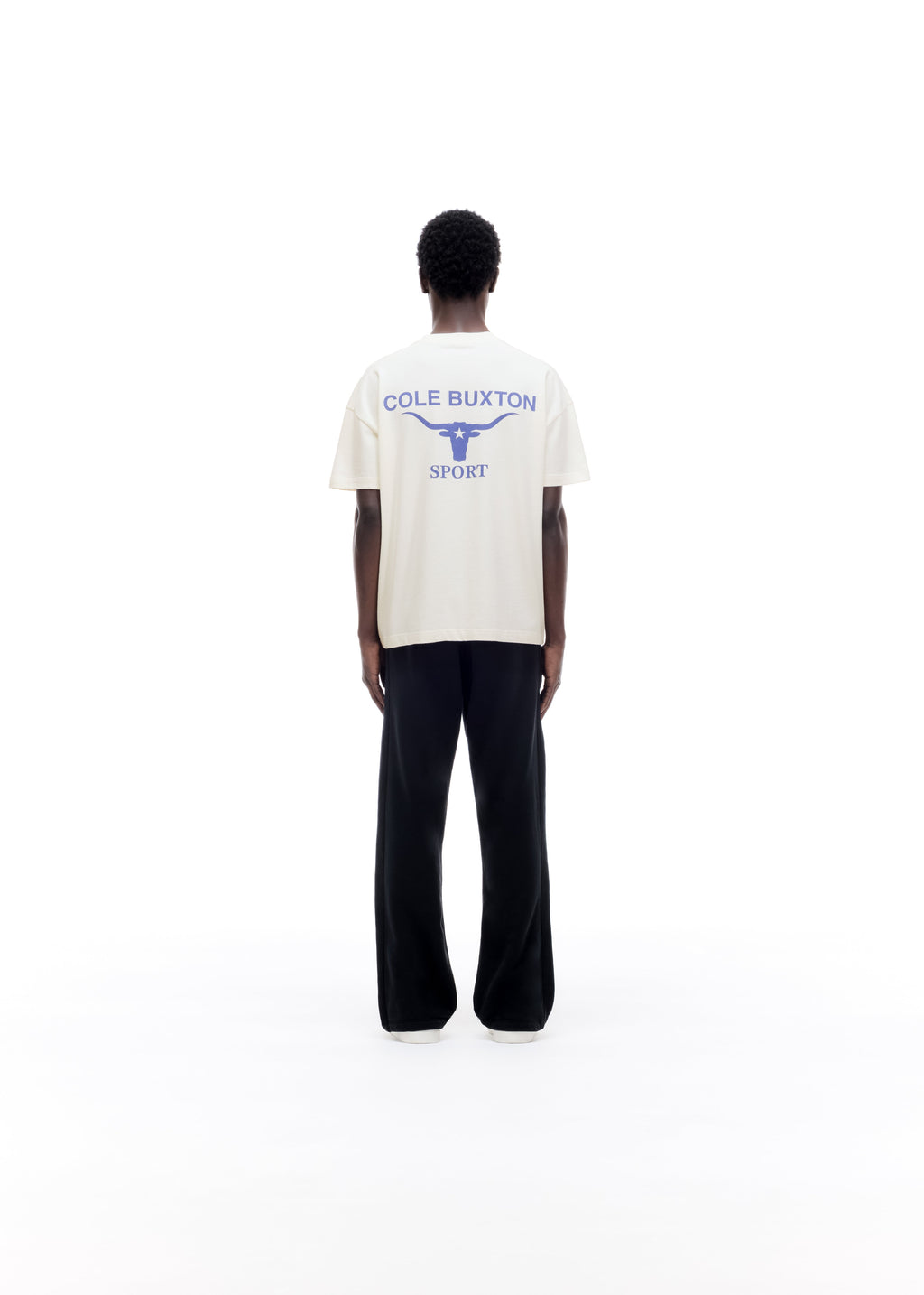 LONGHORN T-SHIRT - VINTAGE WHITE