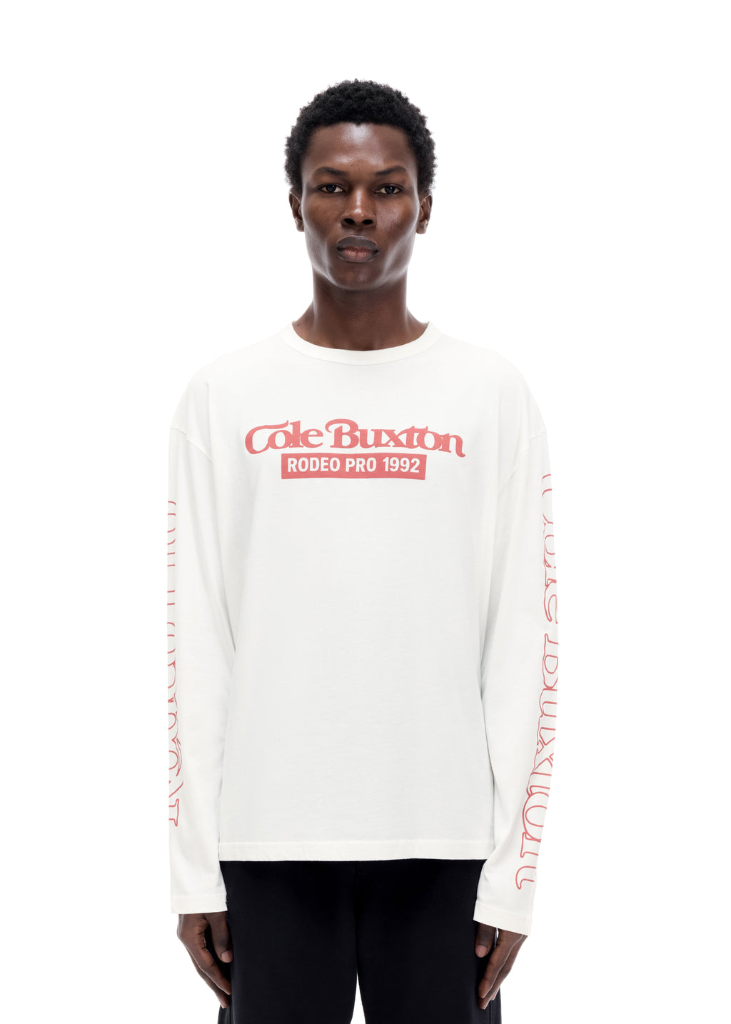 RODEO PRO LONGSLEEVE - VINTAGE WHITE/RED
