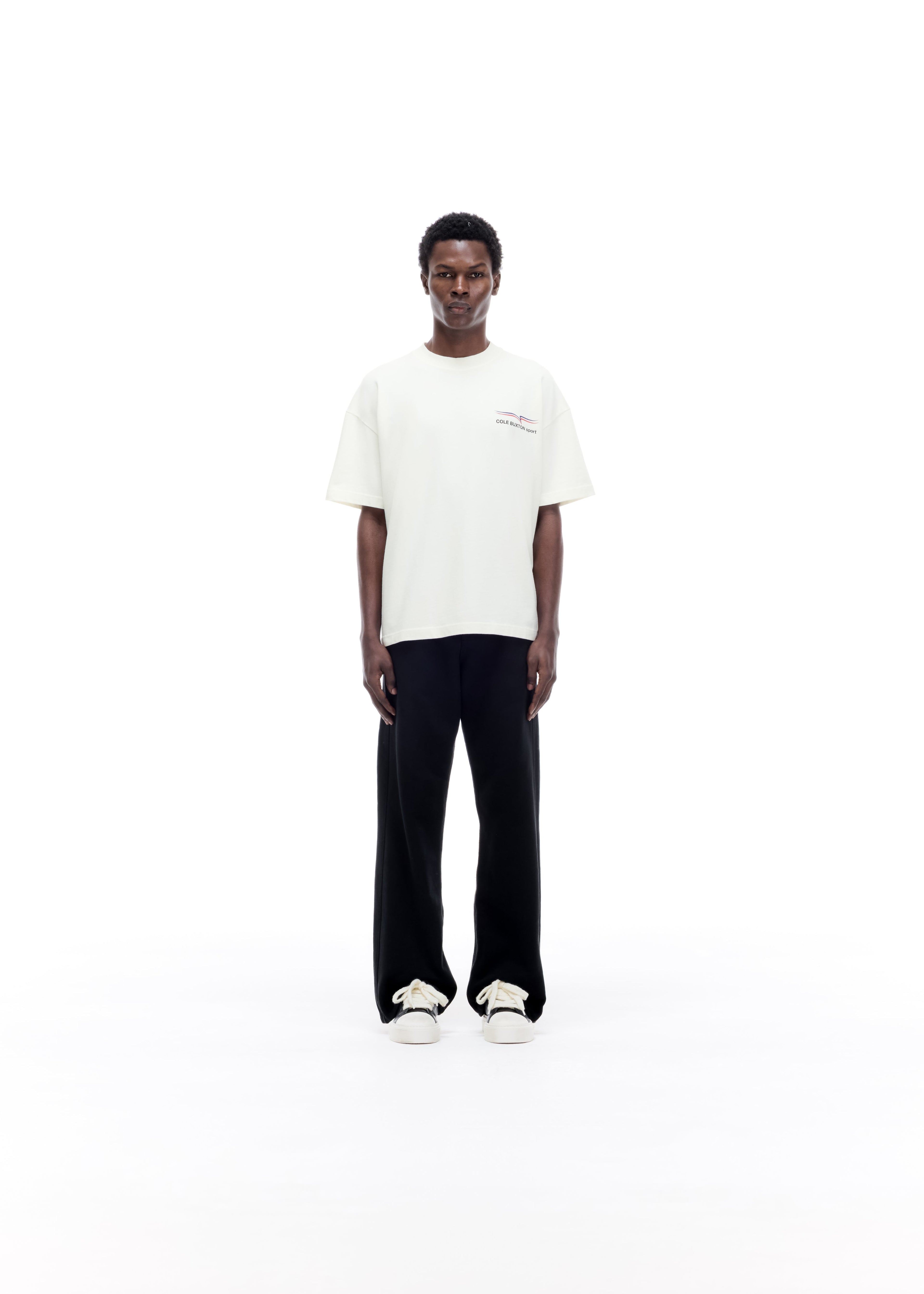COLE BUXTON SPORT T-SHIRT - VINTAGE WHITE