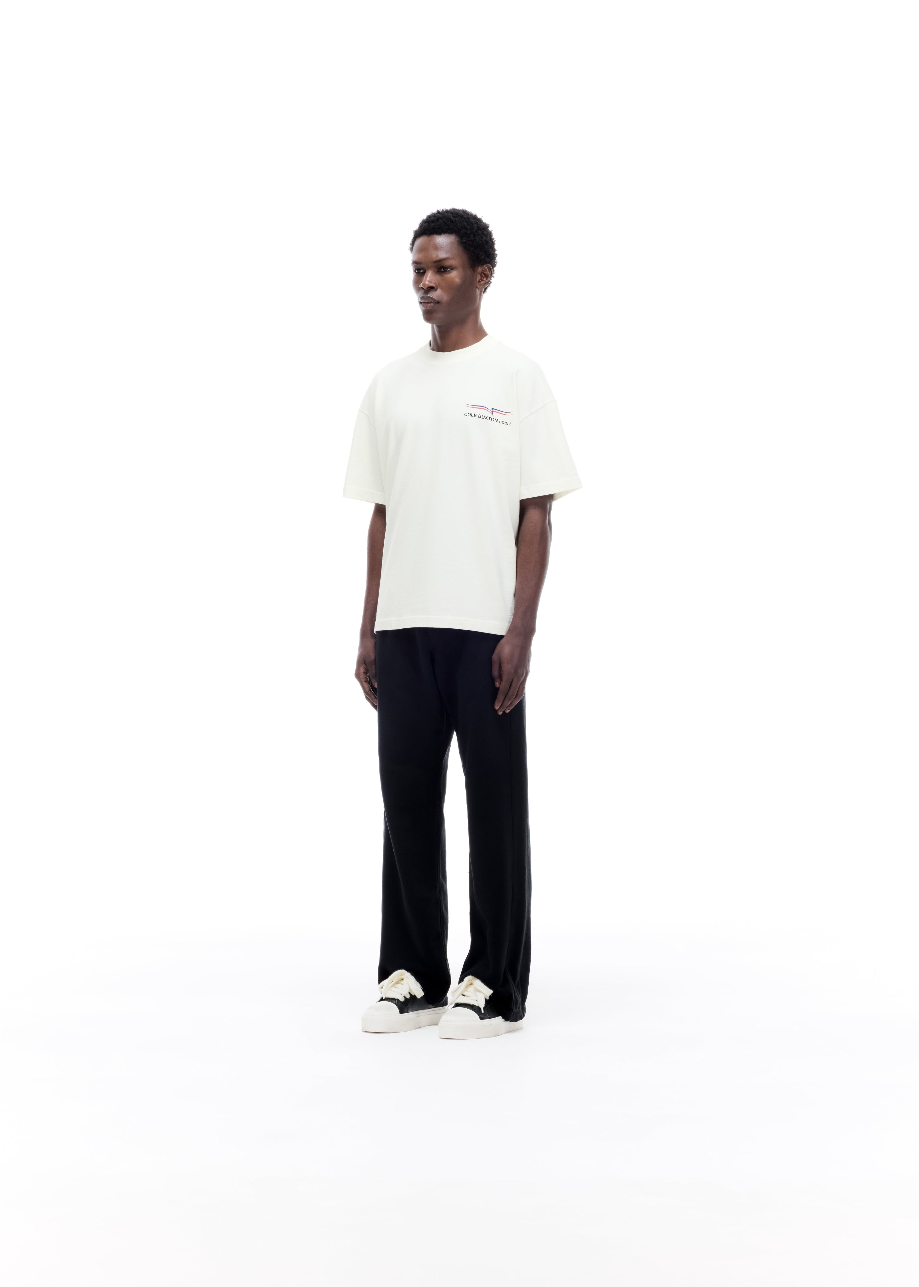 COLE BUXTON SPORT T-SHIRT - VINTAGE WHITE