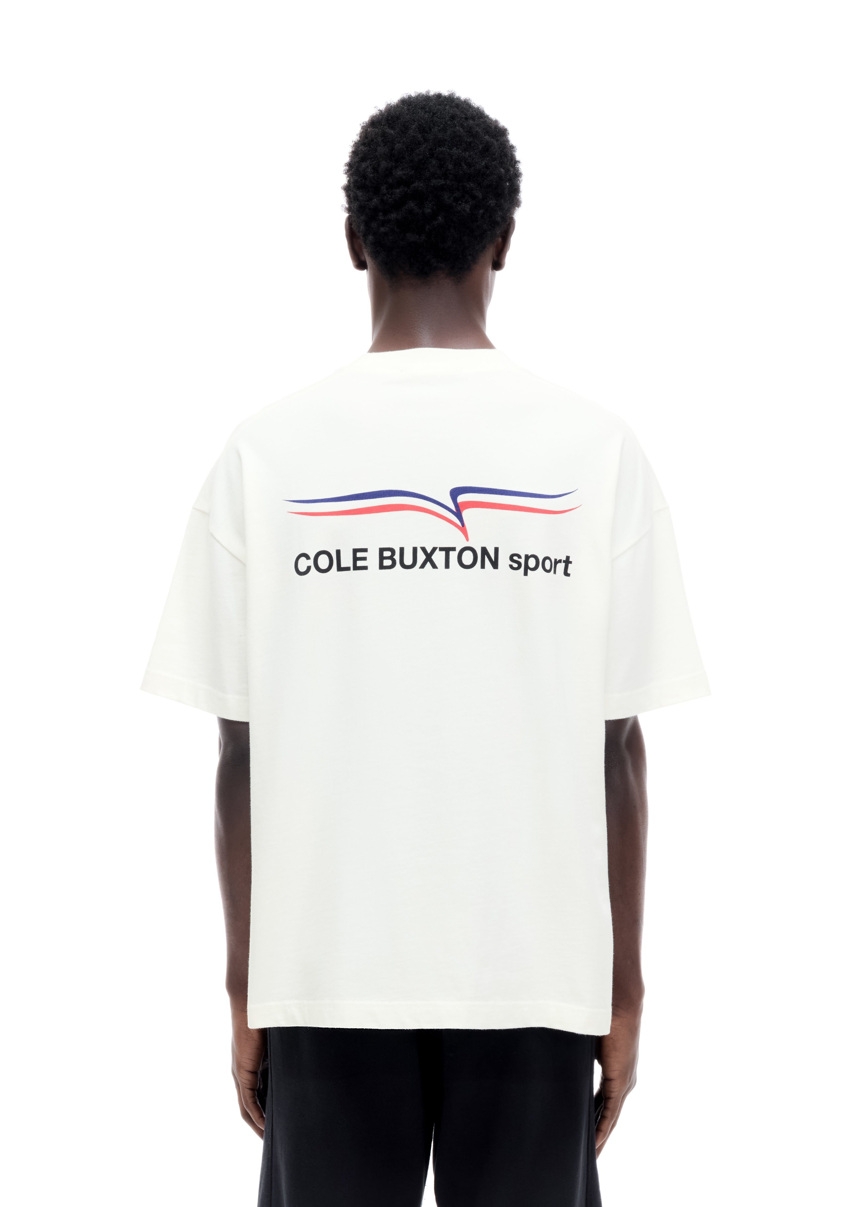 COLE BUXTON SPORT T-SHIRT - VINTAGE WHITE