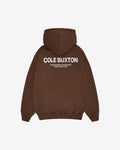 CB SPORTSWEAR HOODIE - BROWN