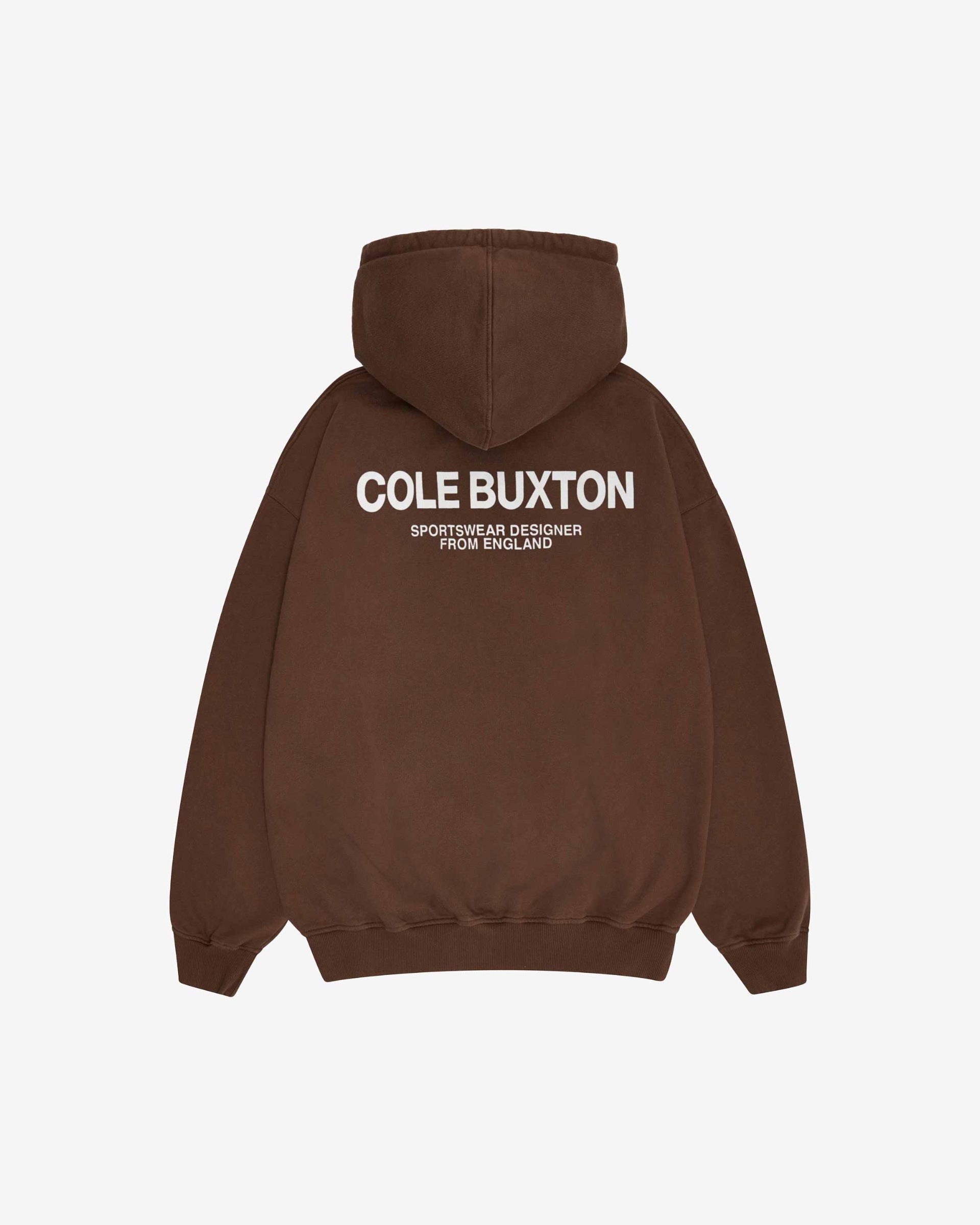 CB SPORTSWEAR HOODIE - BROWN