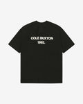 CB 1992 BACKSTAGE T-SHIRT - VINTAGE BLACK