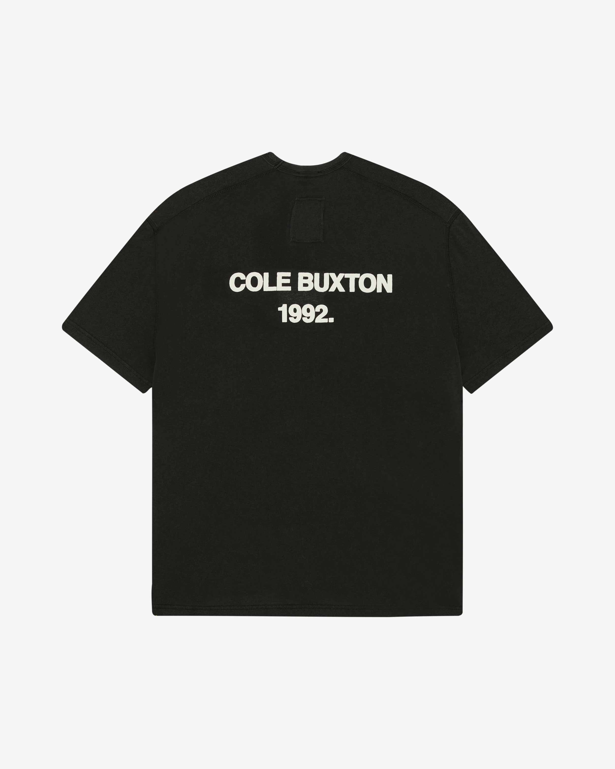 CB 1992 BACKSTAGE T-SHIRT - VINTAGE BLACK