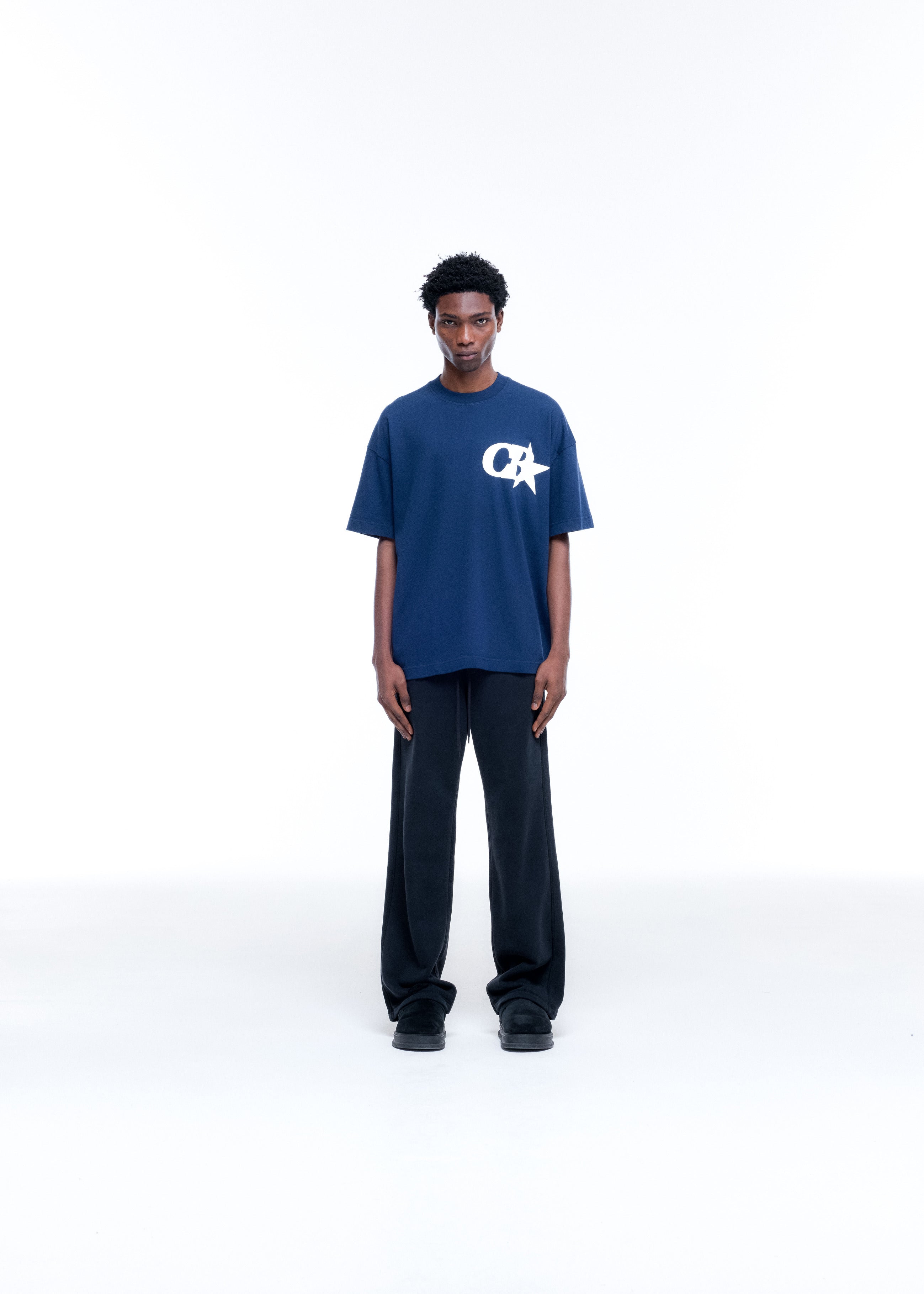 CB STAR T-SHIRT - NAVY