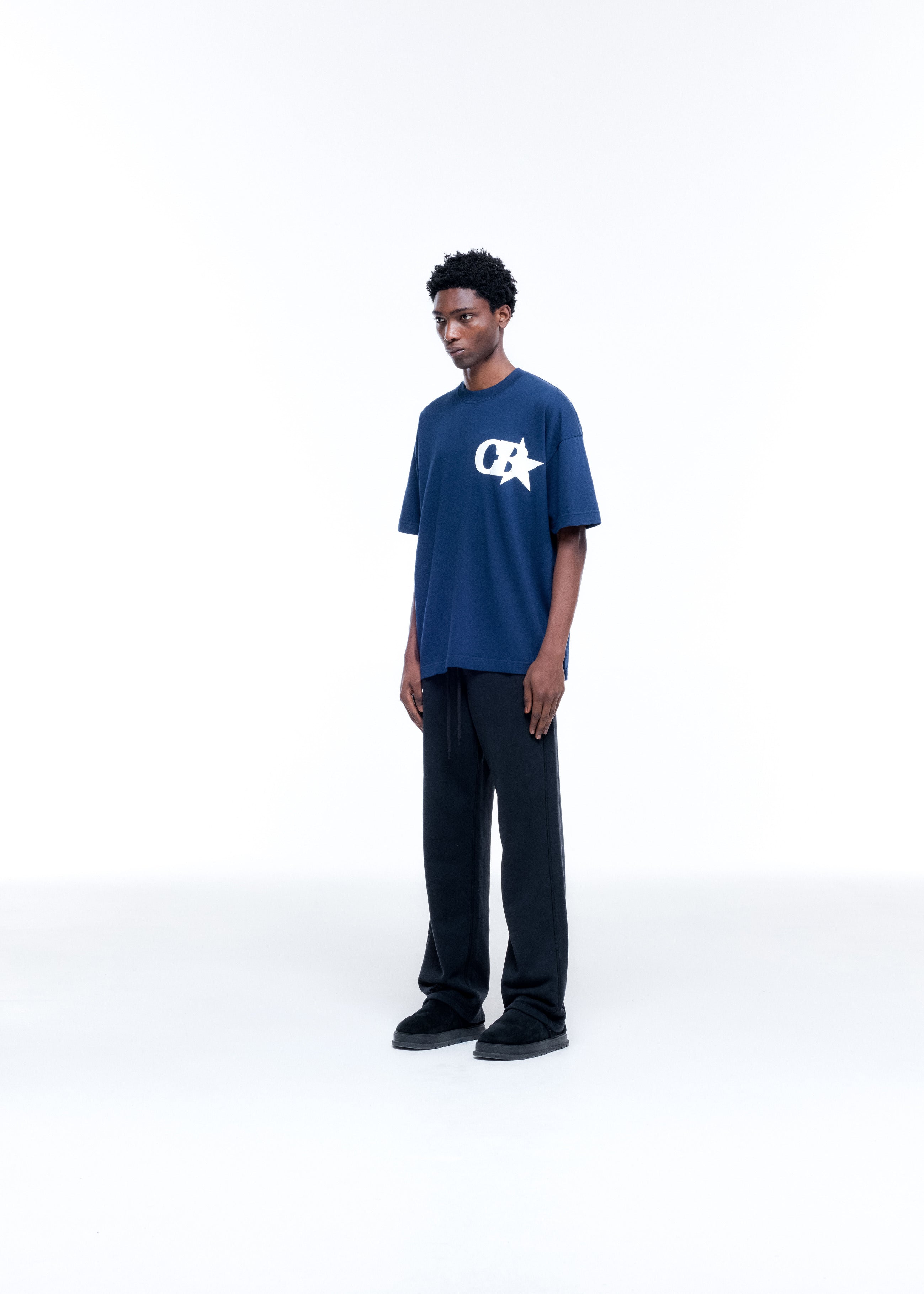 CB STAR T-SHIRT - NAVY
