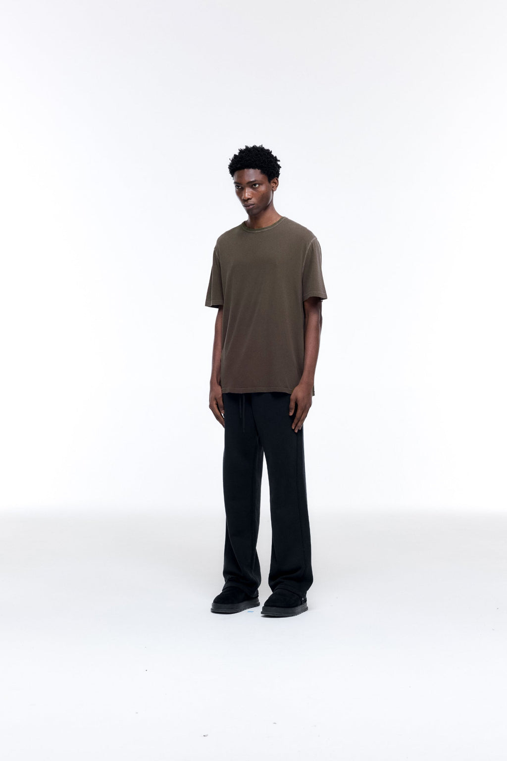 THE 'COLE' T-SHIRT - WASHED BROWN