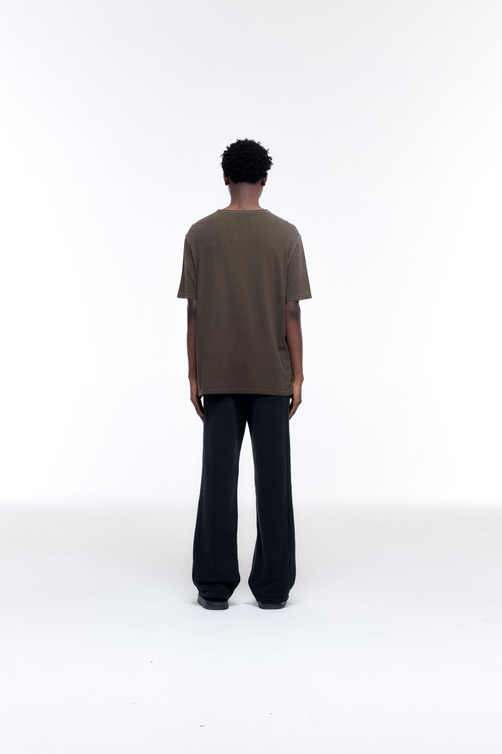 THE 'COLE' T-SHIRT - WASHED BROWN