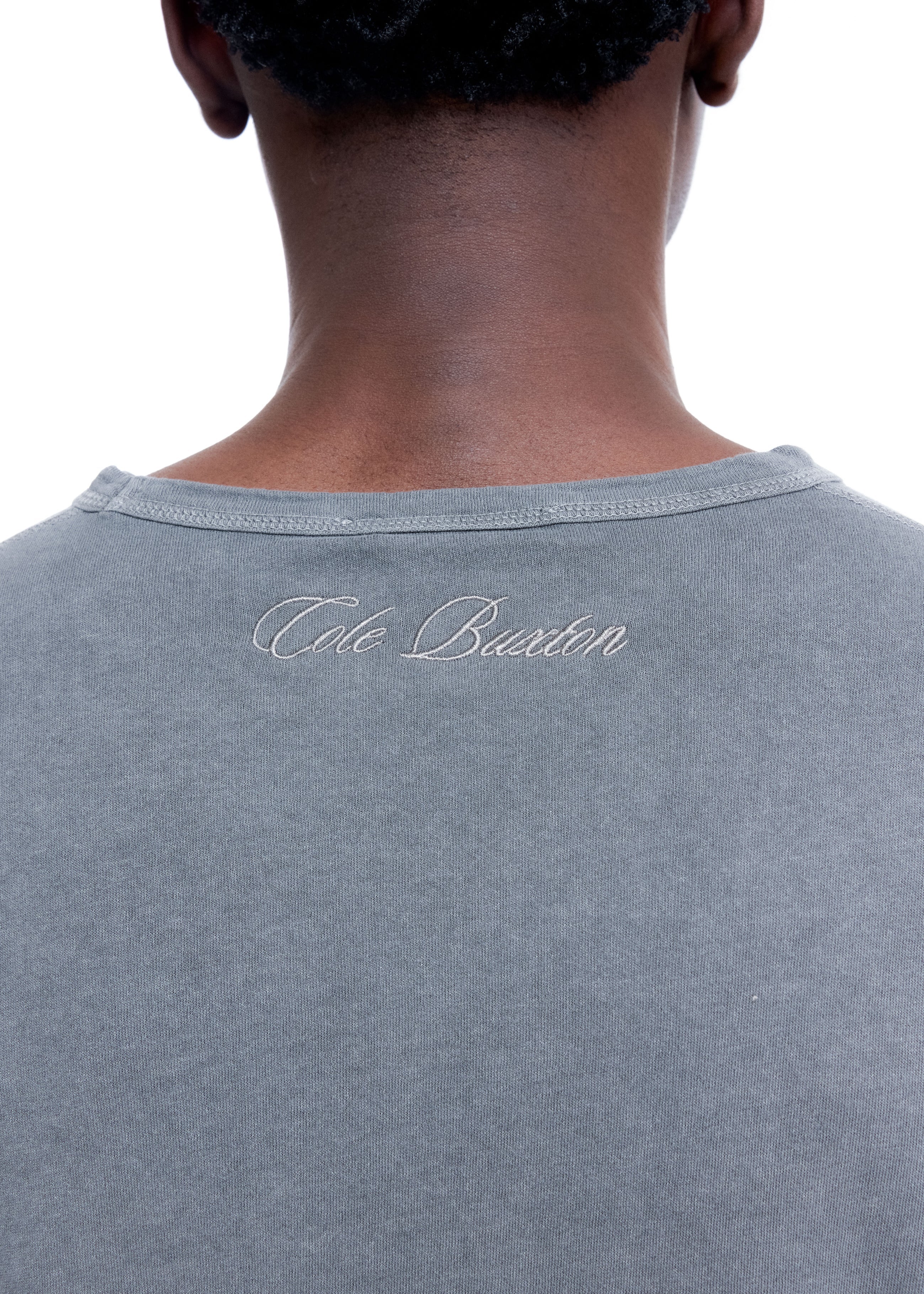THE 'COLE' T-SHIRT - OG WASHED BLACK