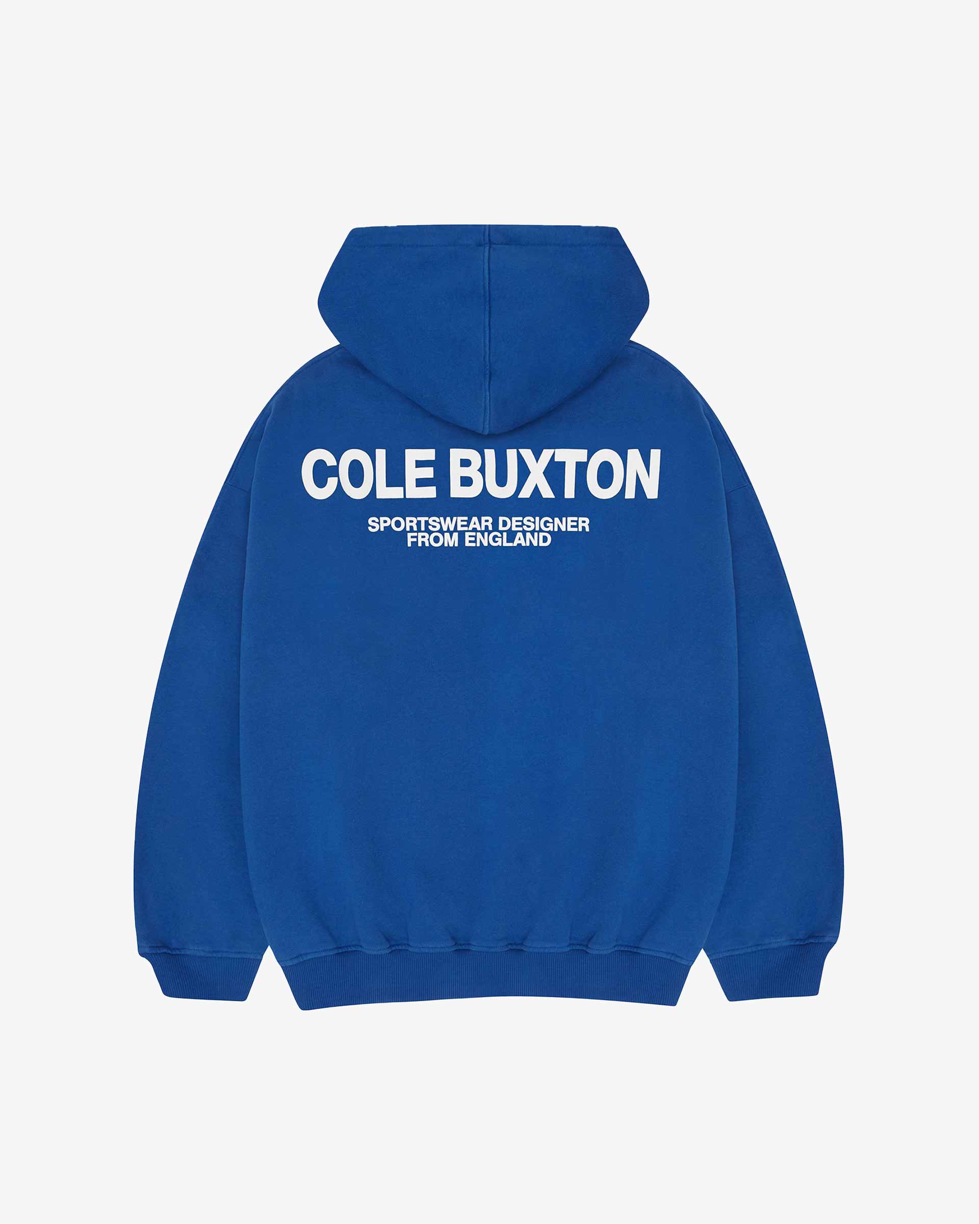 CB SPORTSWEAR HOODIE - COBALT BLUE