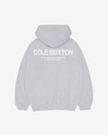 CB SPORTSWEAR HOODIE - LIGHT GREY MARL