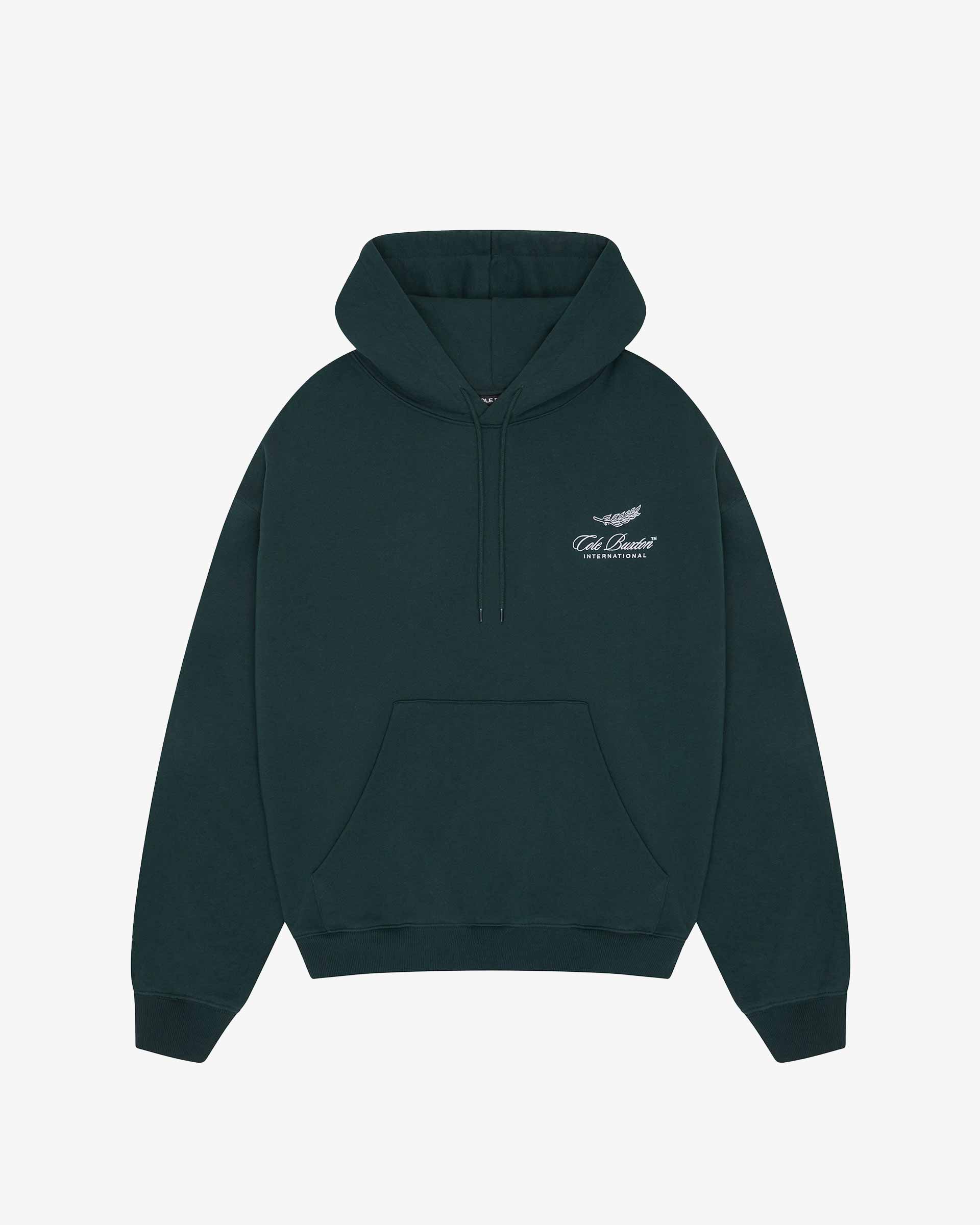 INTERNATIONAL HOODIE - FOREST GREEN