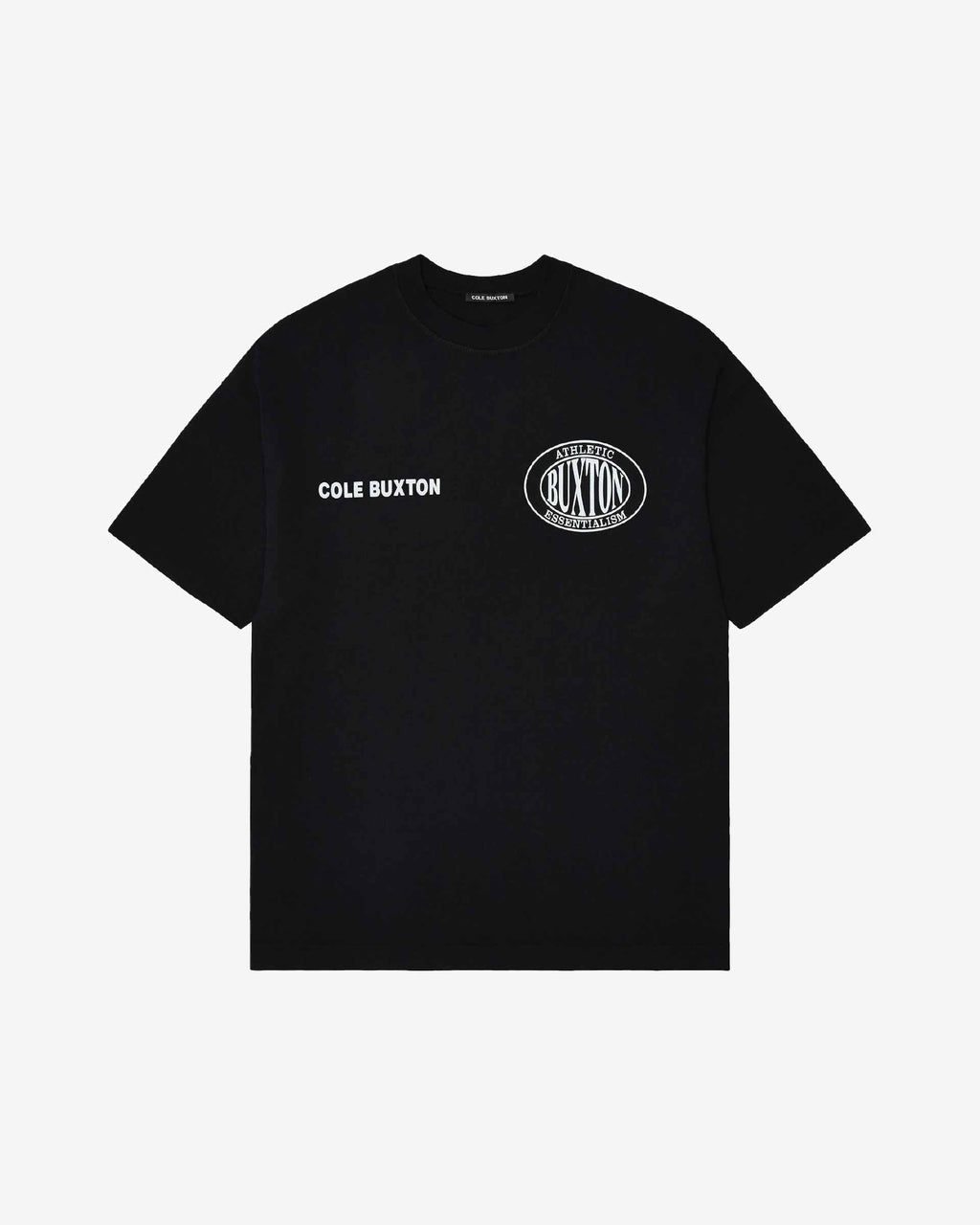 DOUBLE LOGO SPORTS T-SHIRT - BLACK