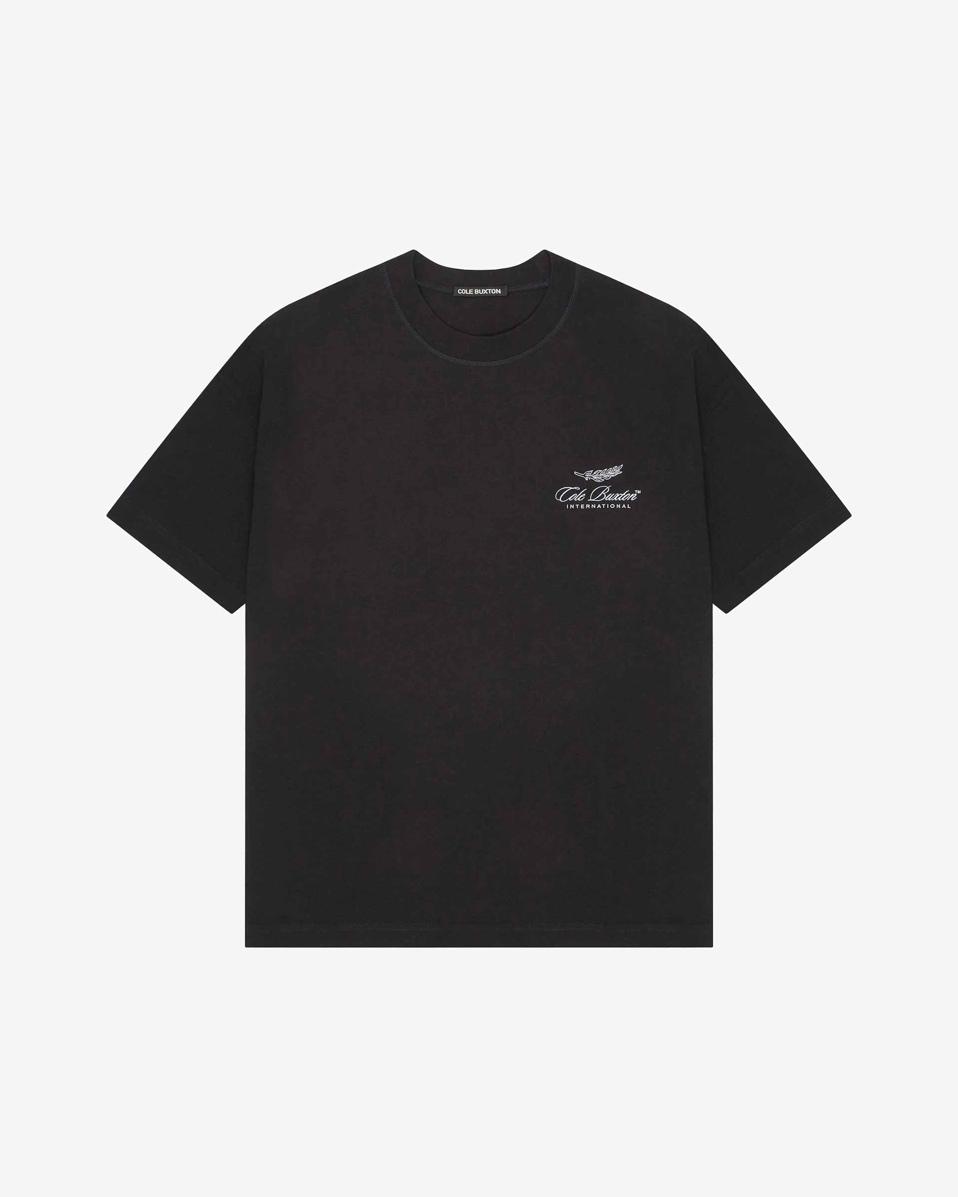 INTERNATIONAL T-SHIRT – VINTAGE SCHWARZ