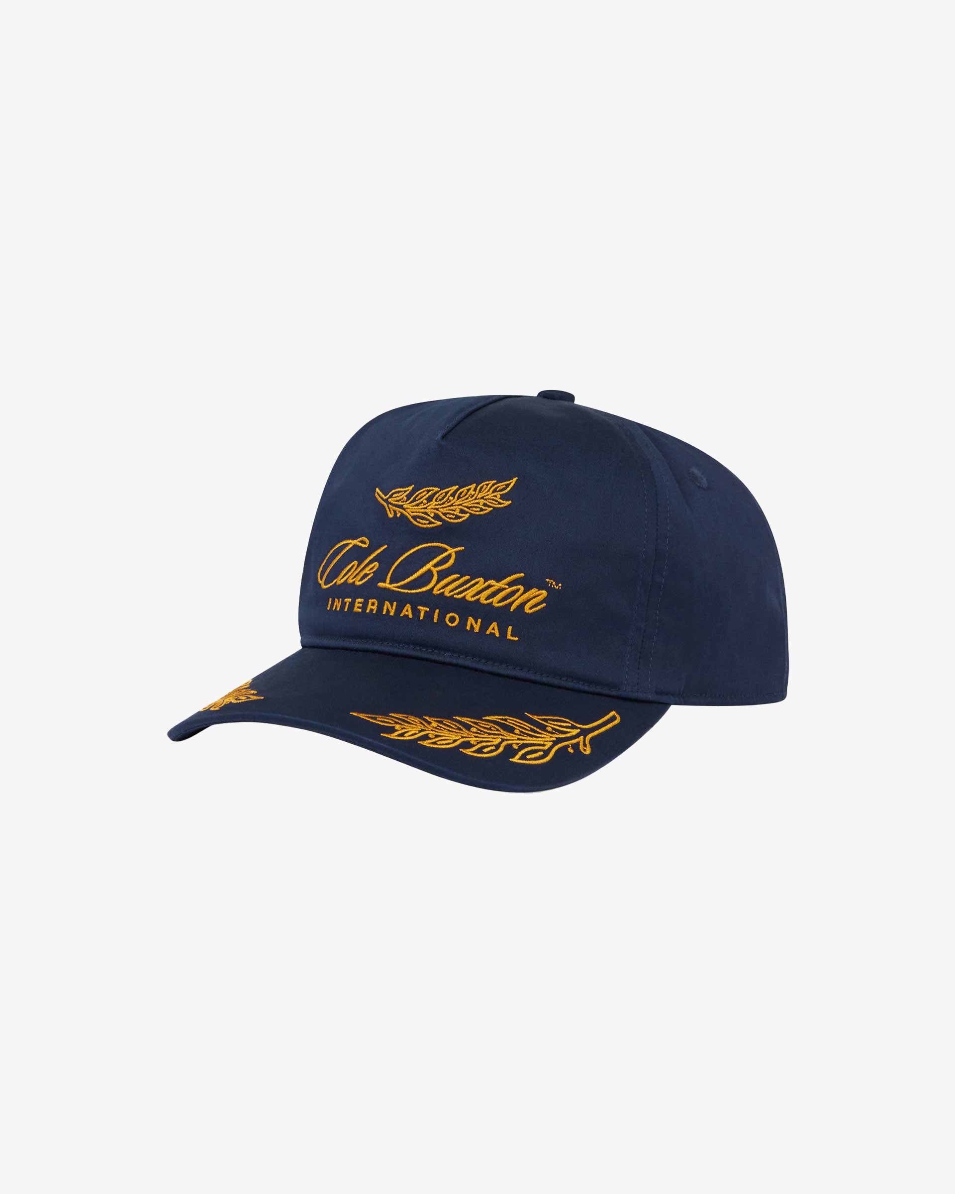 INTERNATIONAL RACING BASEBALL CAP - NAVY/GOLD