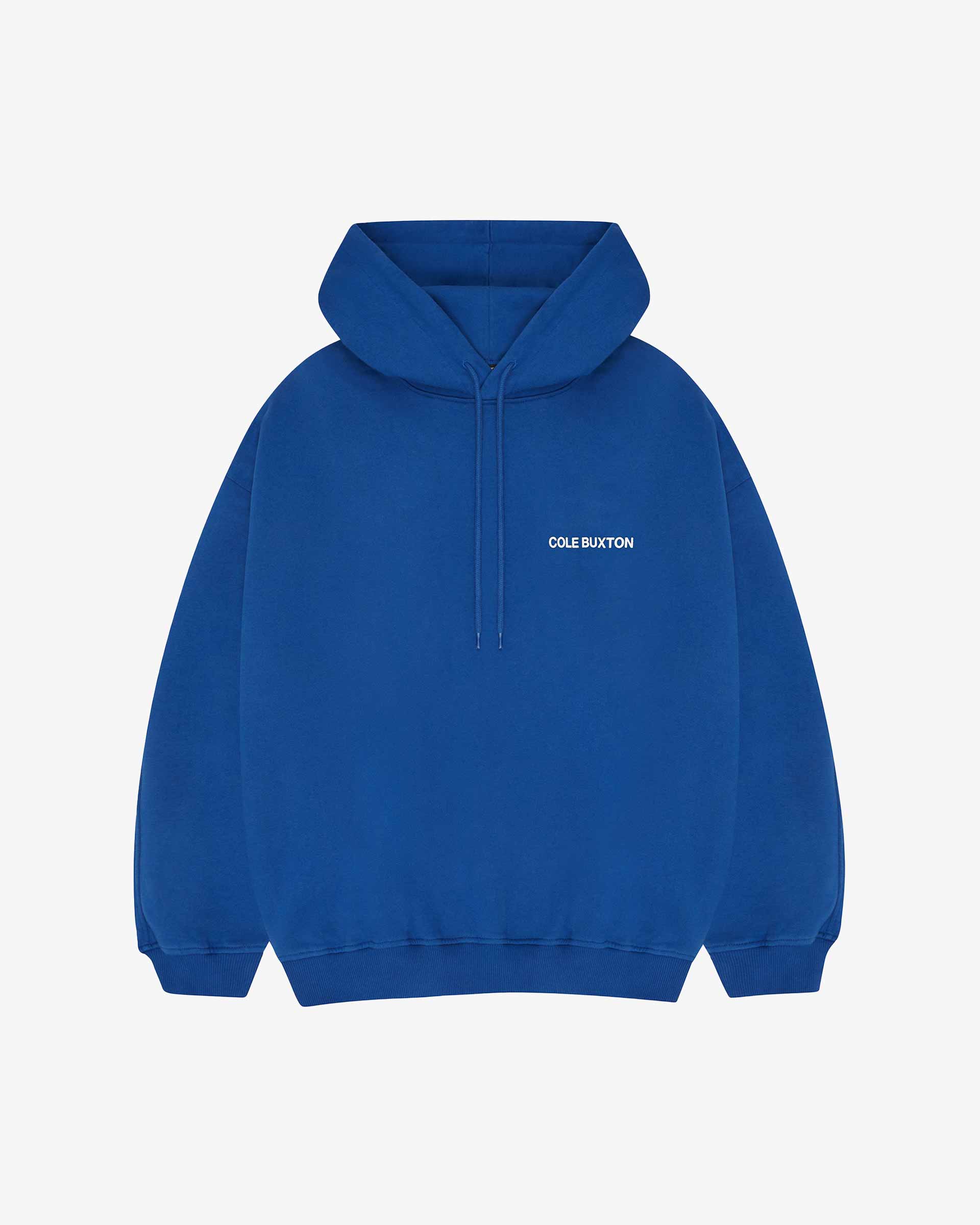 CB SPORTSWEAR HOODIE - COBALT BLUE
