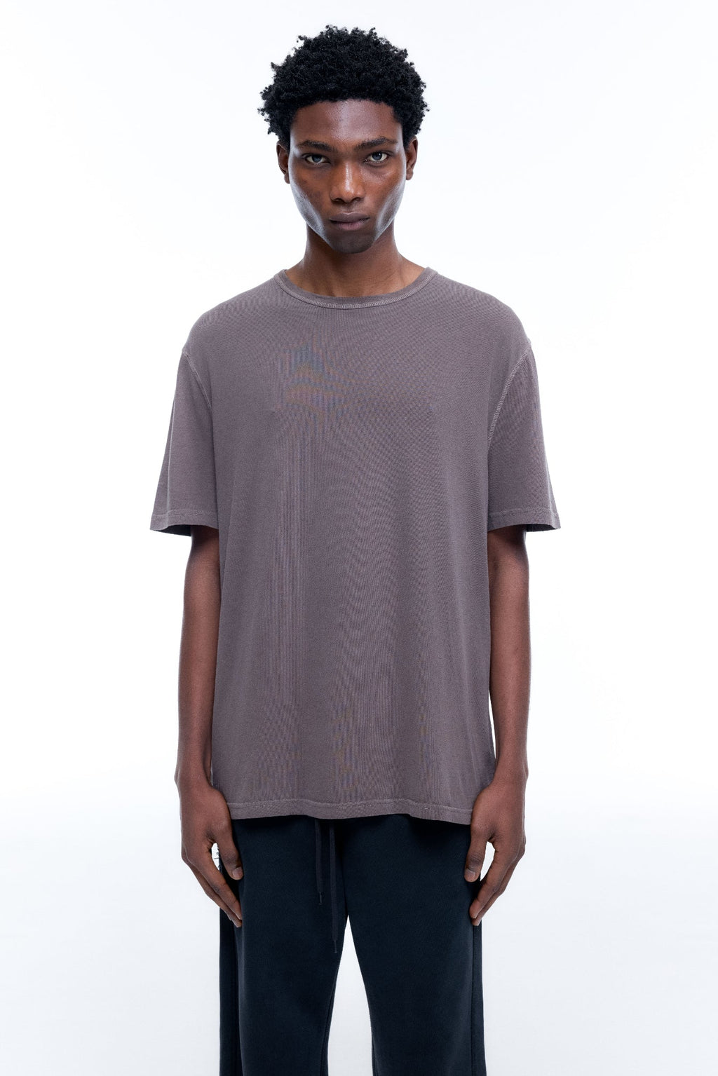THE 'COLE' T-SHIRT - WASHED BROWN