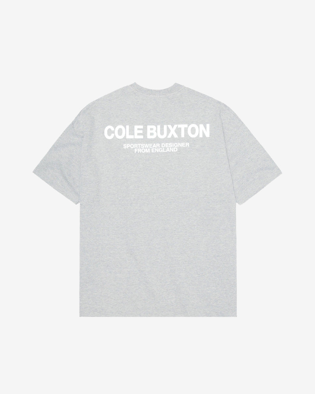 CB SPORTSWEAR T-SHIRT - LIGHT GREY MARL