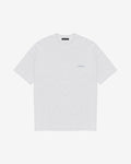 MINI LOGO T-SHIRT - LIGHT GREY MARL