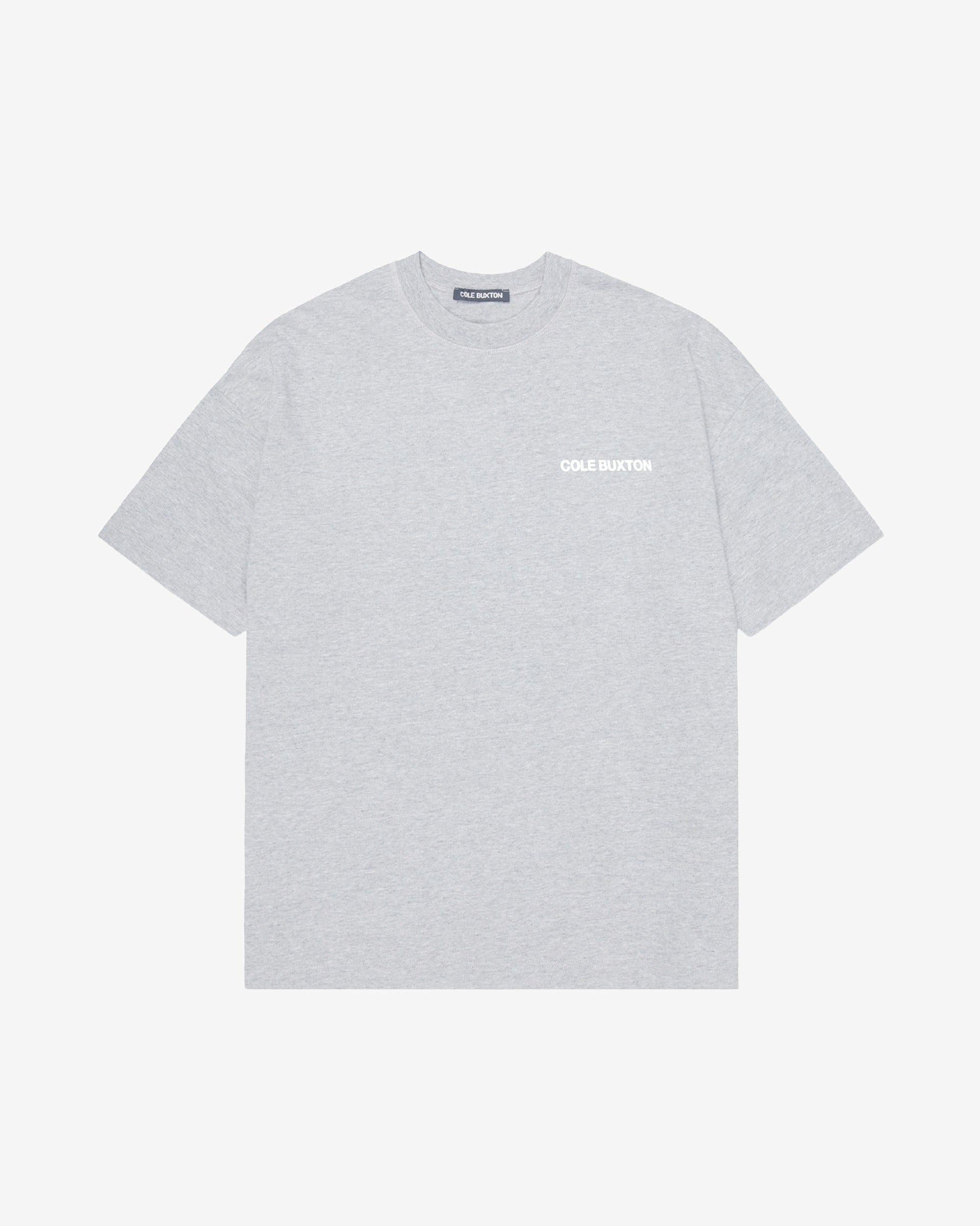 CB SPORTSWEAR T-SHIRT - LIGHT GREY MARL