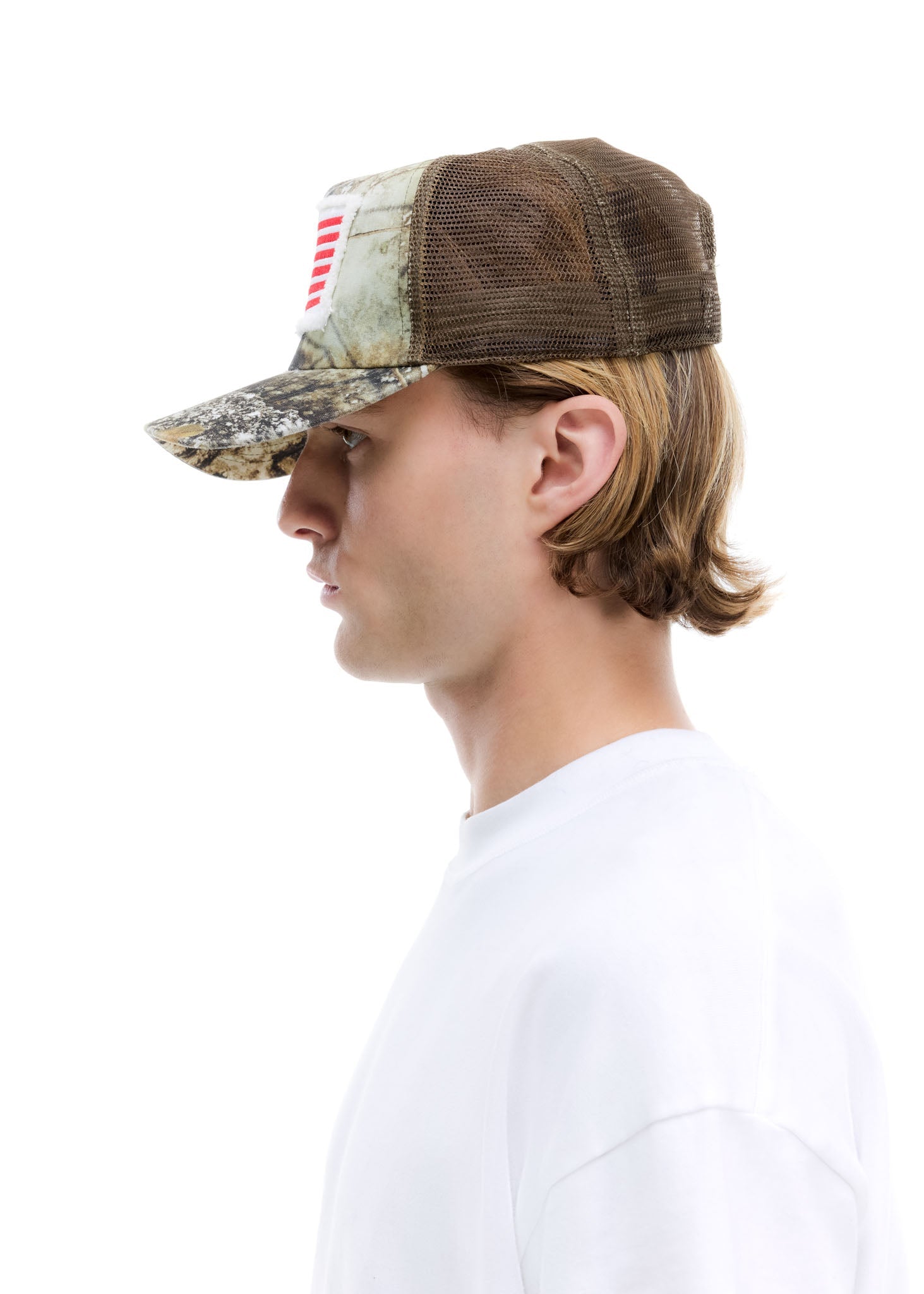 APX DOUBLE STAR FLAG CAP - REAL TREE APX