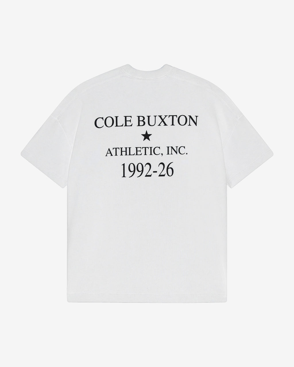 ATHLETIC INC T-SHIRT - WHITE