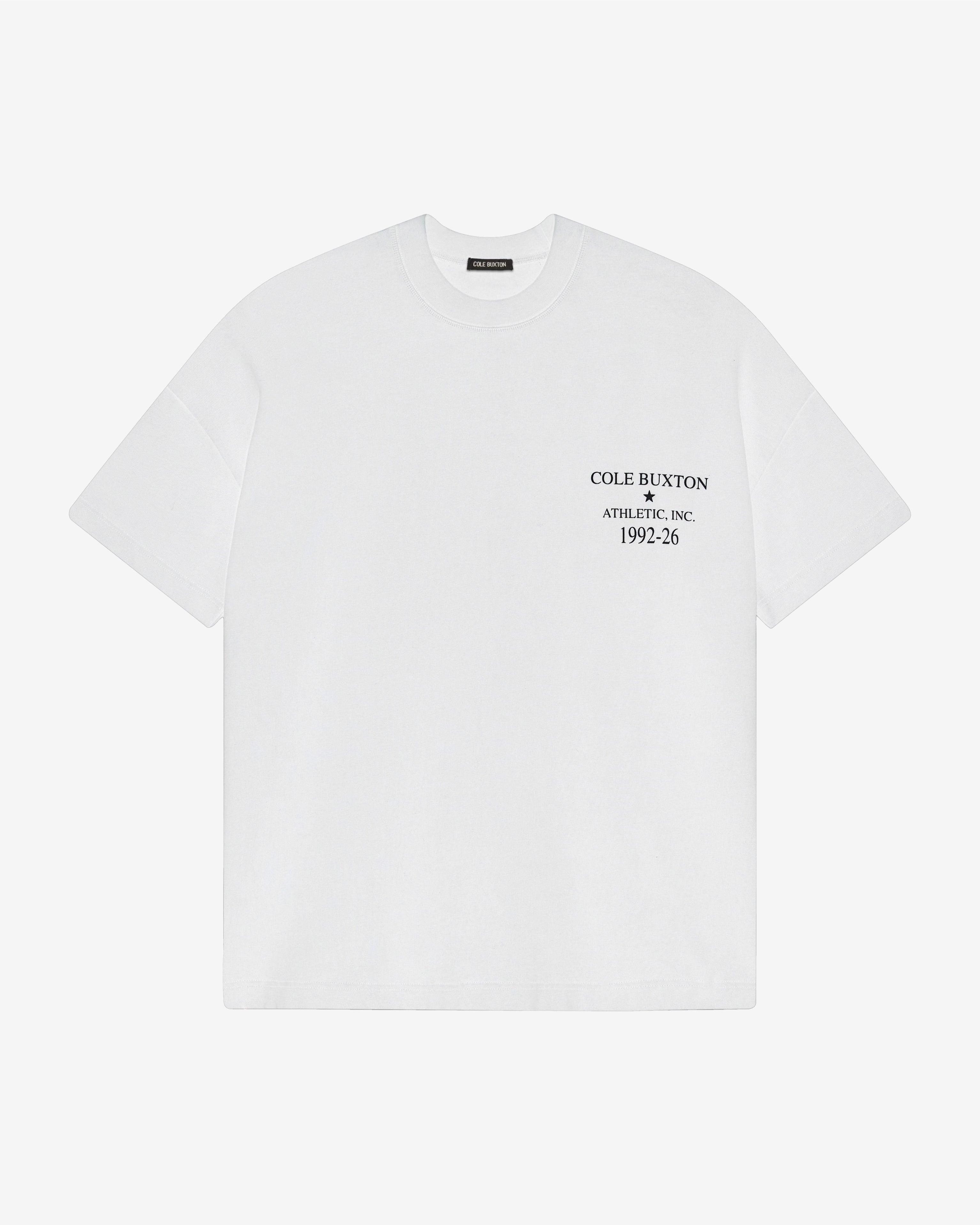 ATHLETIC INC T-SHIRT - WHITE
