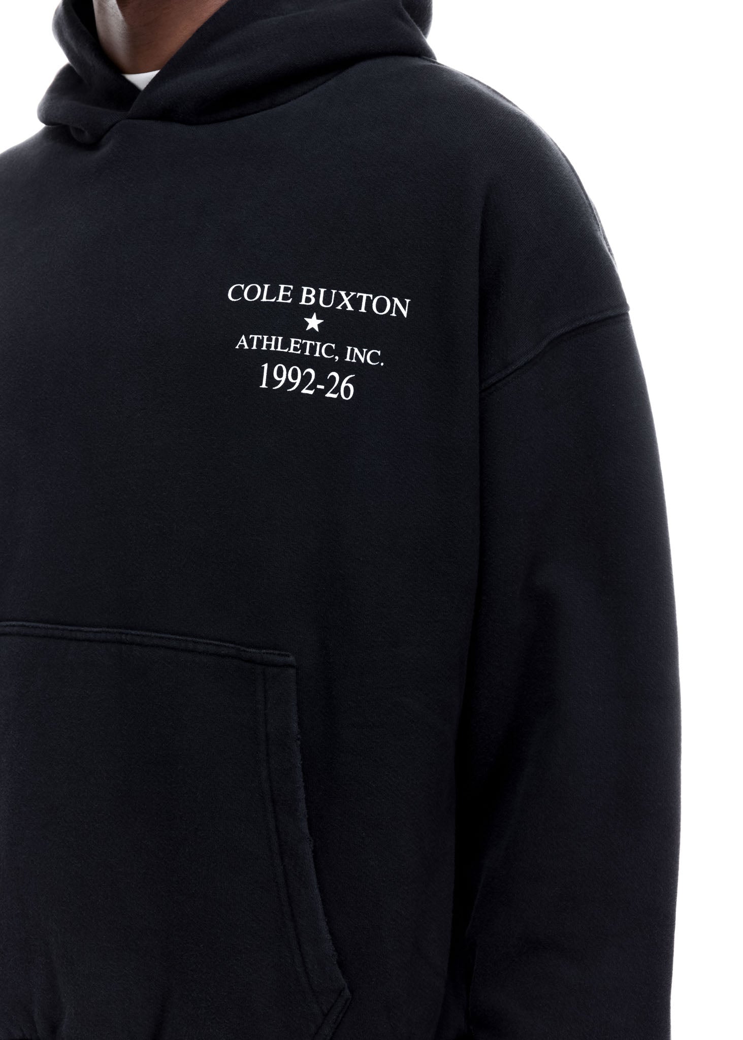 ATHLETIC INC HOODIE - VINTAGE BLACK