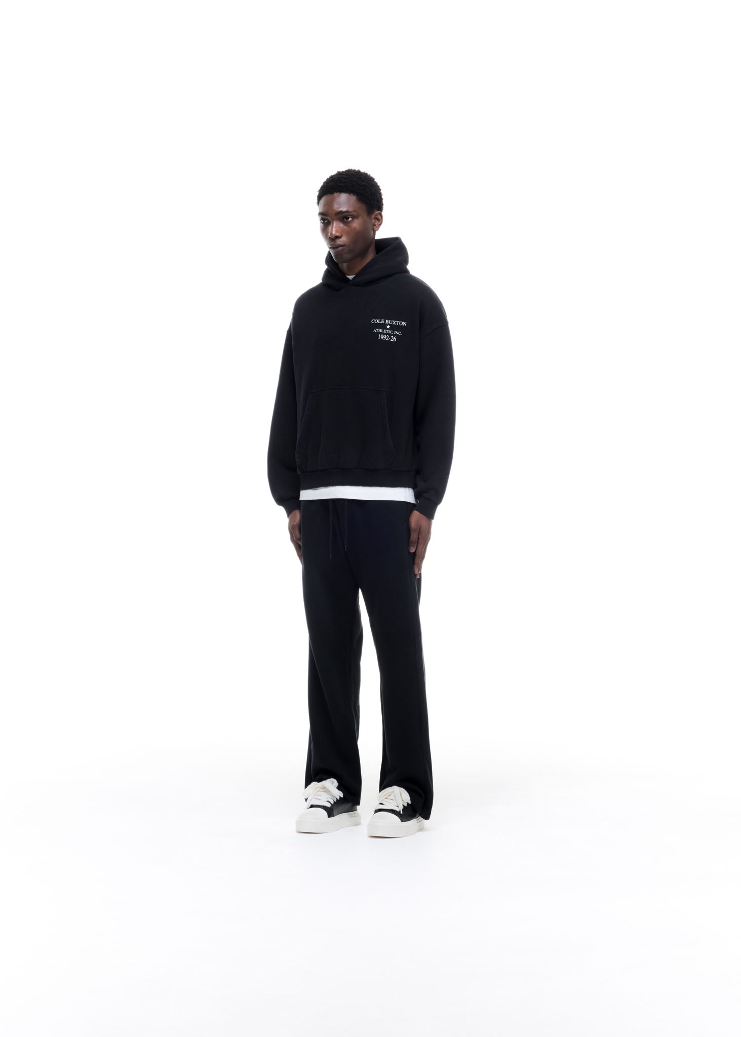 ATHLETIC INC HOODIE - VINTAGE BLACK