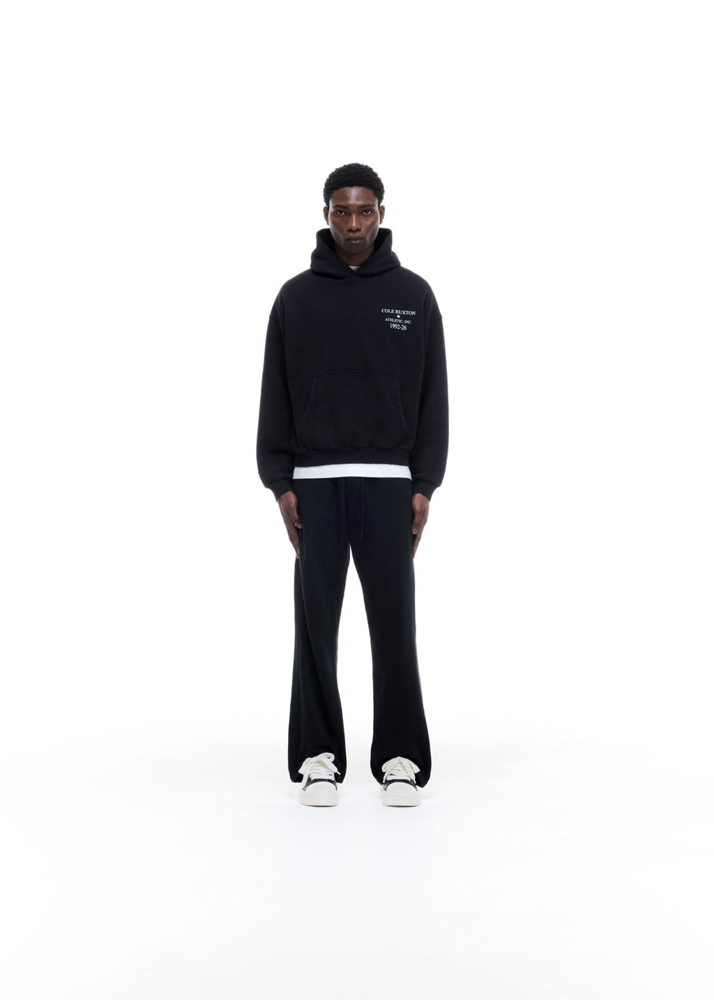 ATHLETIC INC HOODIE - VINTAGE BLACK