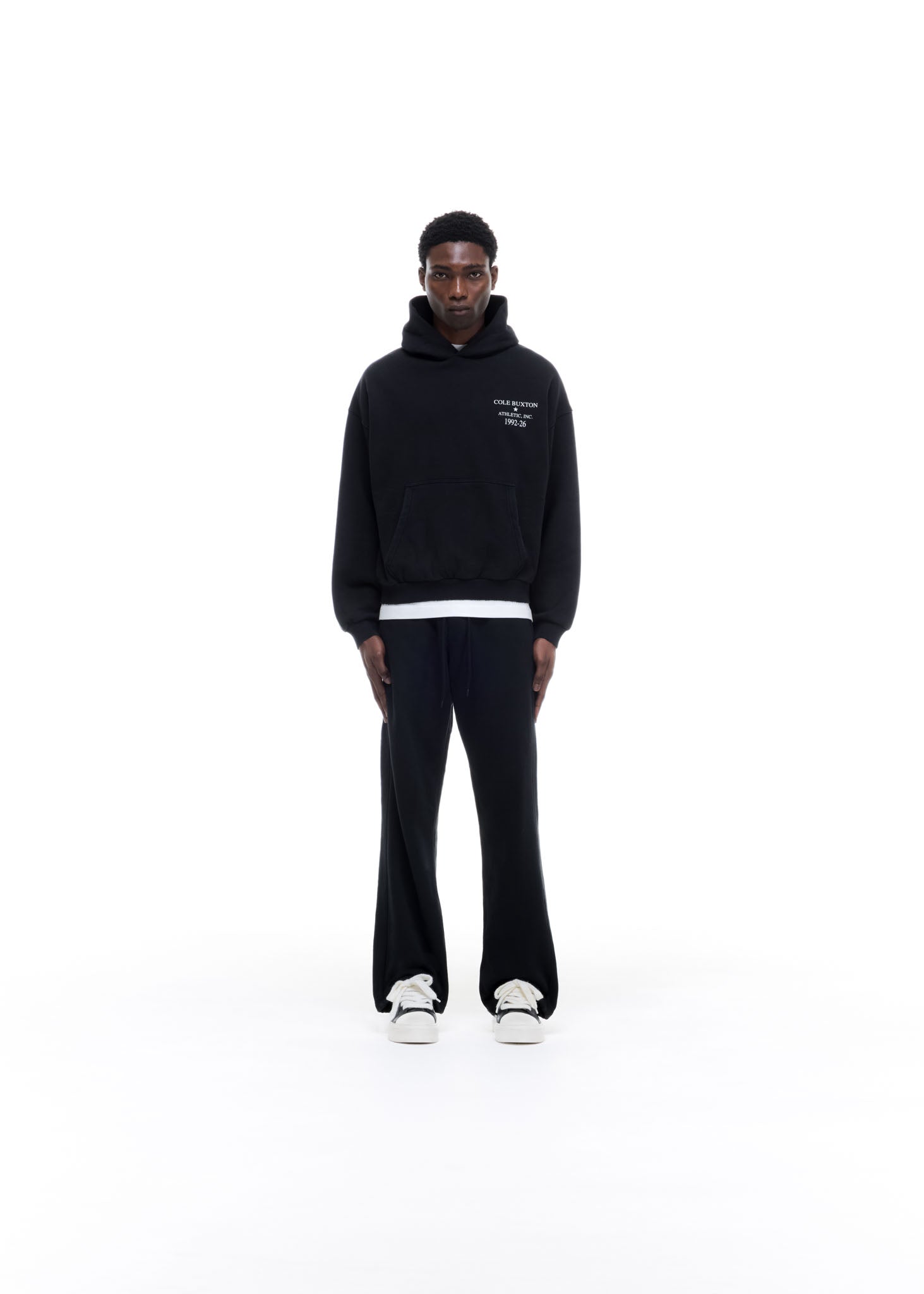ATHLETIC INC HOODIE - VINTAGE BLACK