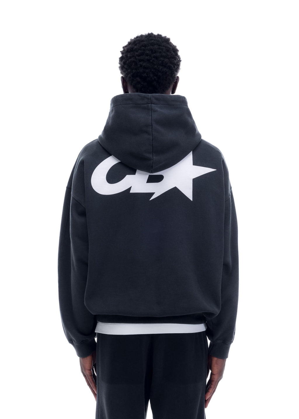 CB STAR RACING HOODIE - VINTAGE BLACK