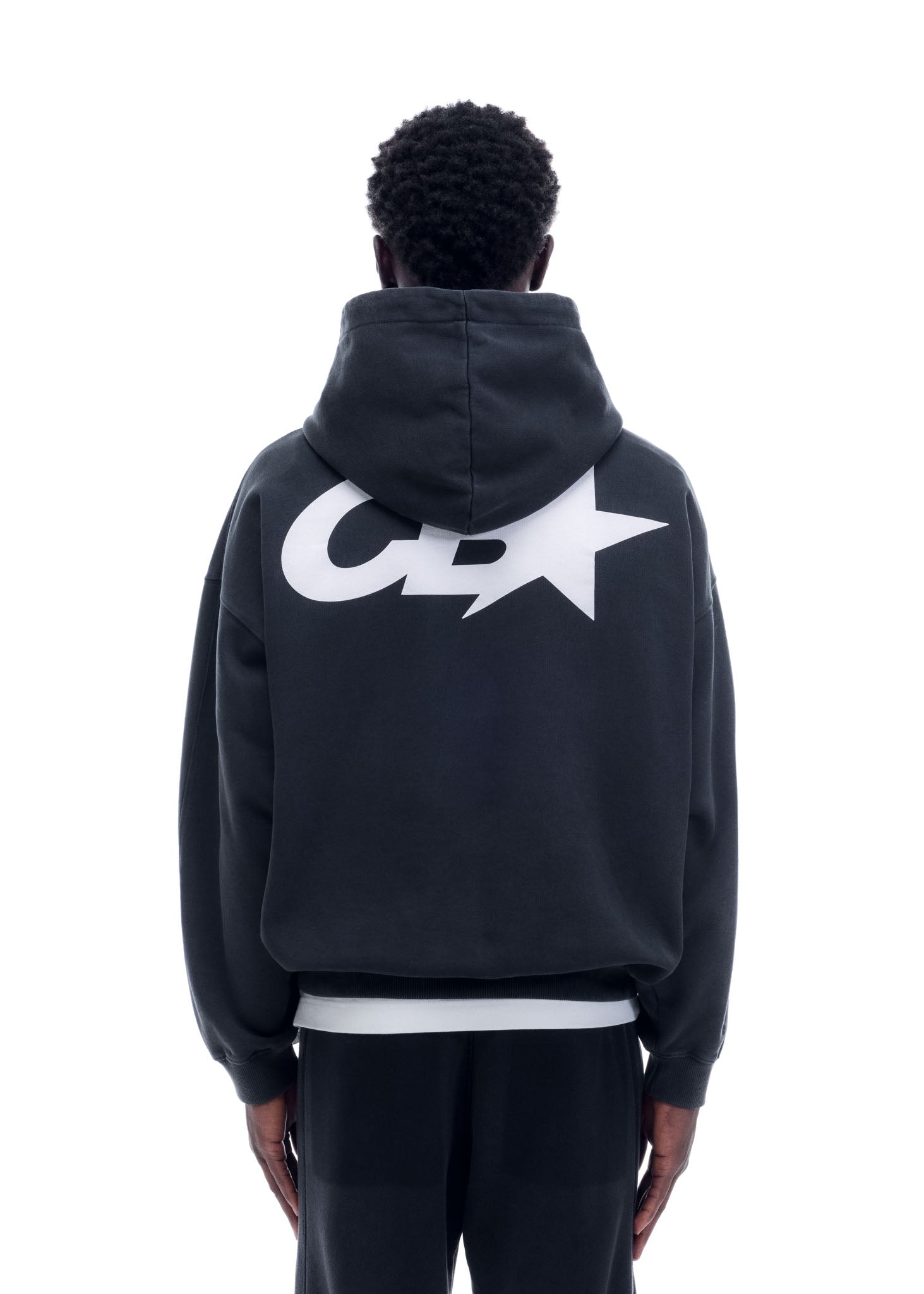 CB STAR RACING HOODIE - VINTAGE BLACK