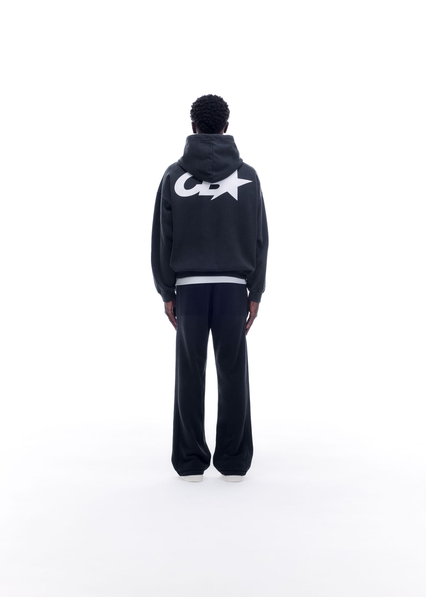 CB STAR RACING HOODIE - VINTAGE BLACK